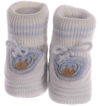 La Bortini Füßlinge »Baby Strickschuhe Socken ab 0Mon Stricksocken Erstlingssocken«