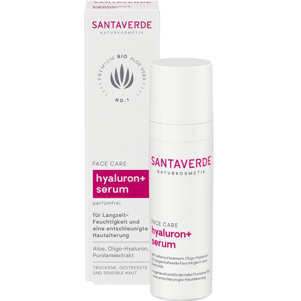 SANTAVERDE GmbH Gesichtspflege Hyaluron Serum, 30 ml