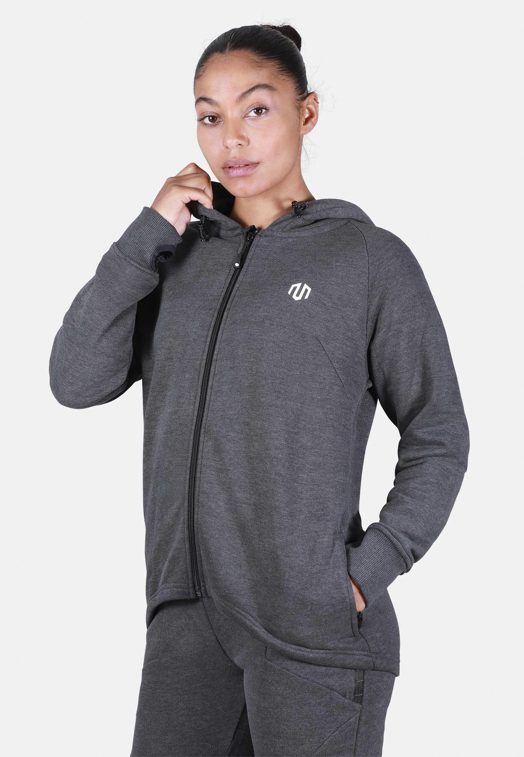 Morotai Kapuzenpullover MOROTAI Damen Morotai Comfy Performance Full Zip Hoodie (1-tlg)