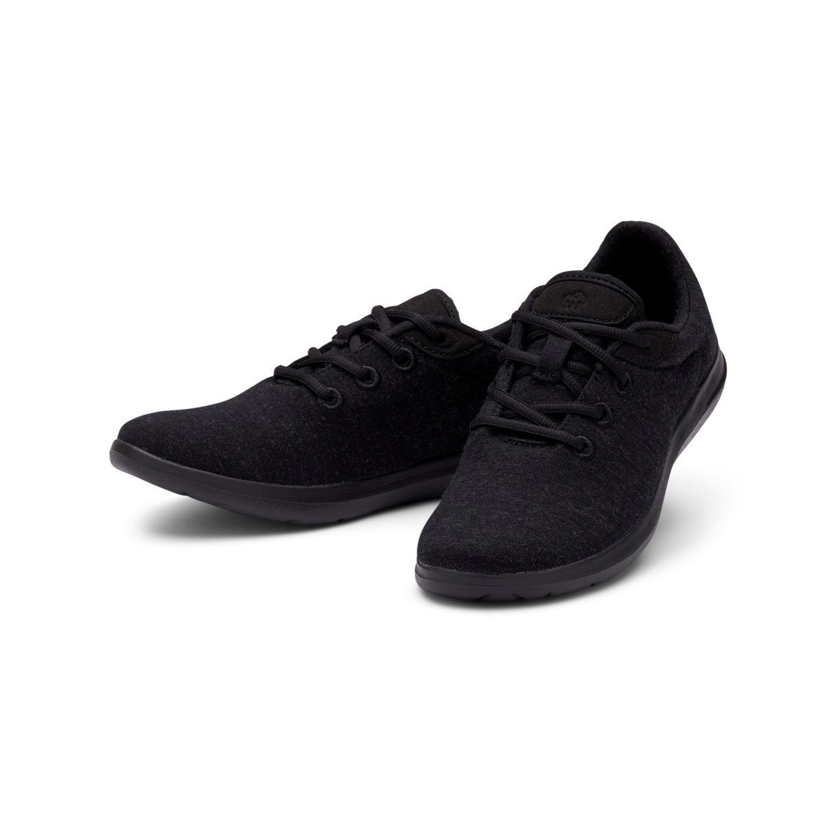 Sportschuhe aus atmungsaktive merinos Up, Damen Schuhe Bequeme Lace- Merinowolle merinoshoes.de Sneaker schwarze - weicher