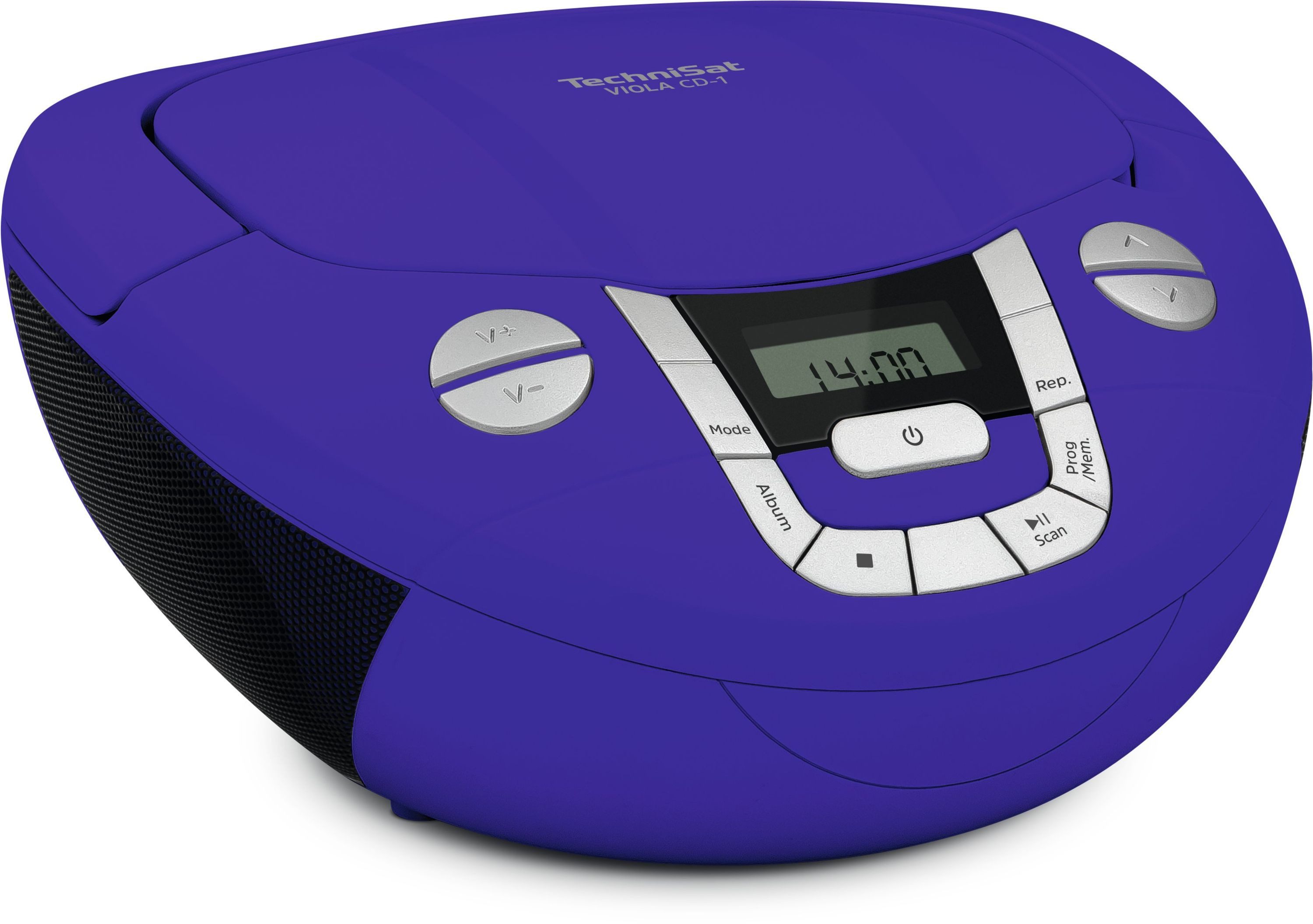 TechniSat VIOLA CD-1 UKW-Radio (FM-Tuner mit RDS, 2 W)