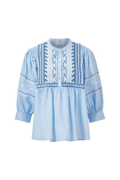 Rich & Royal Blusenshirt blouse with embroidery organic
