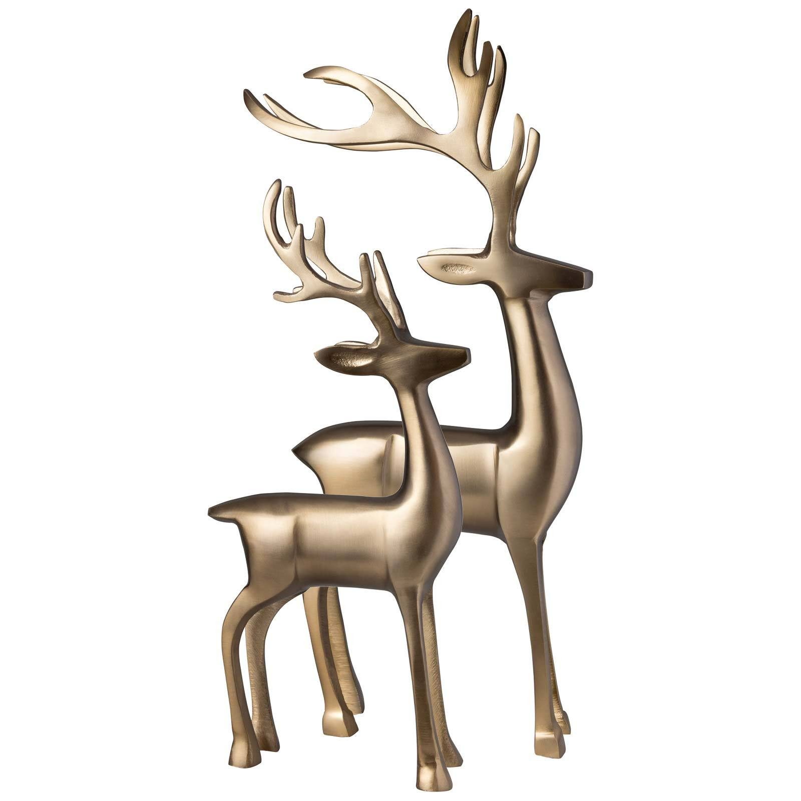 Villeroy & Boch Dekoobjekt Christmas Chic Dekofiguren Hirschpaar (2 St., 2er Set)