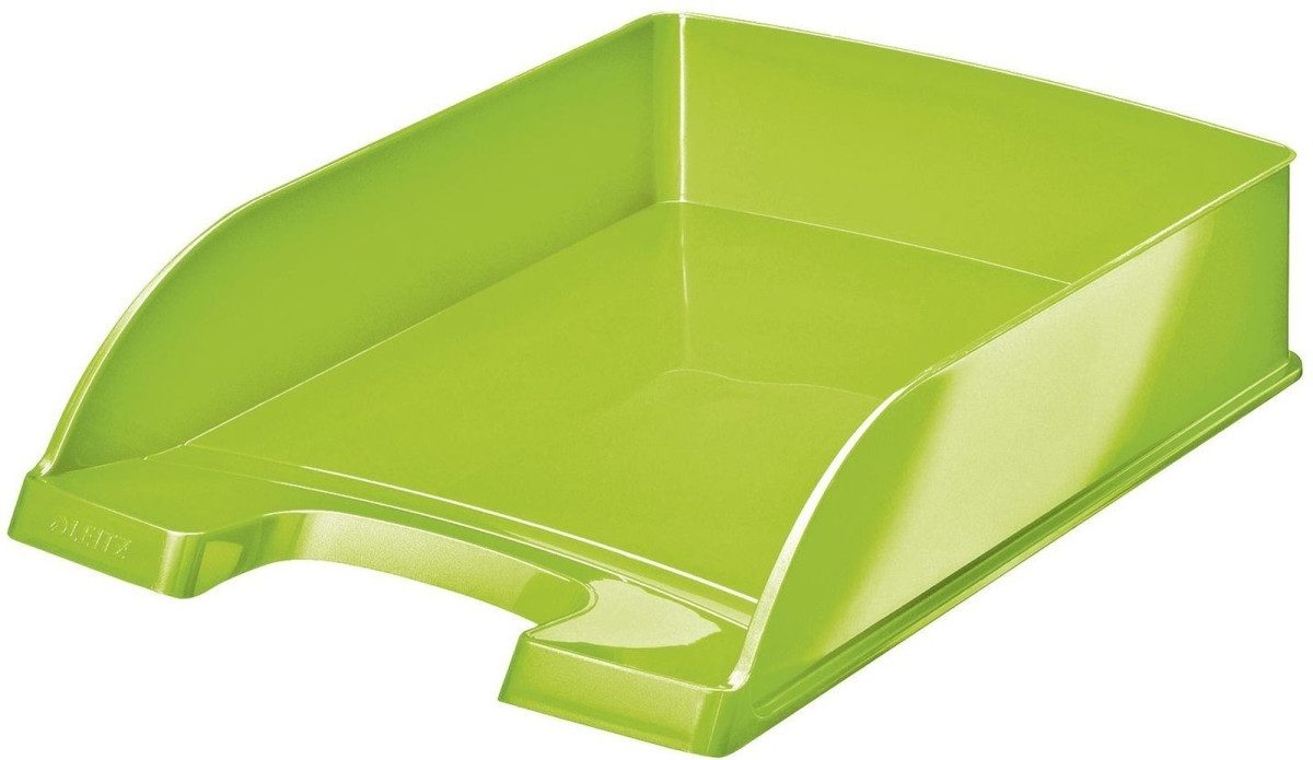 LEITZ Briefablage Briefkorb Wow Plus A4 Polystyrol grün