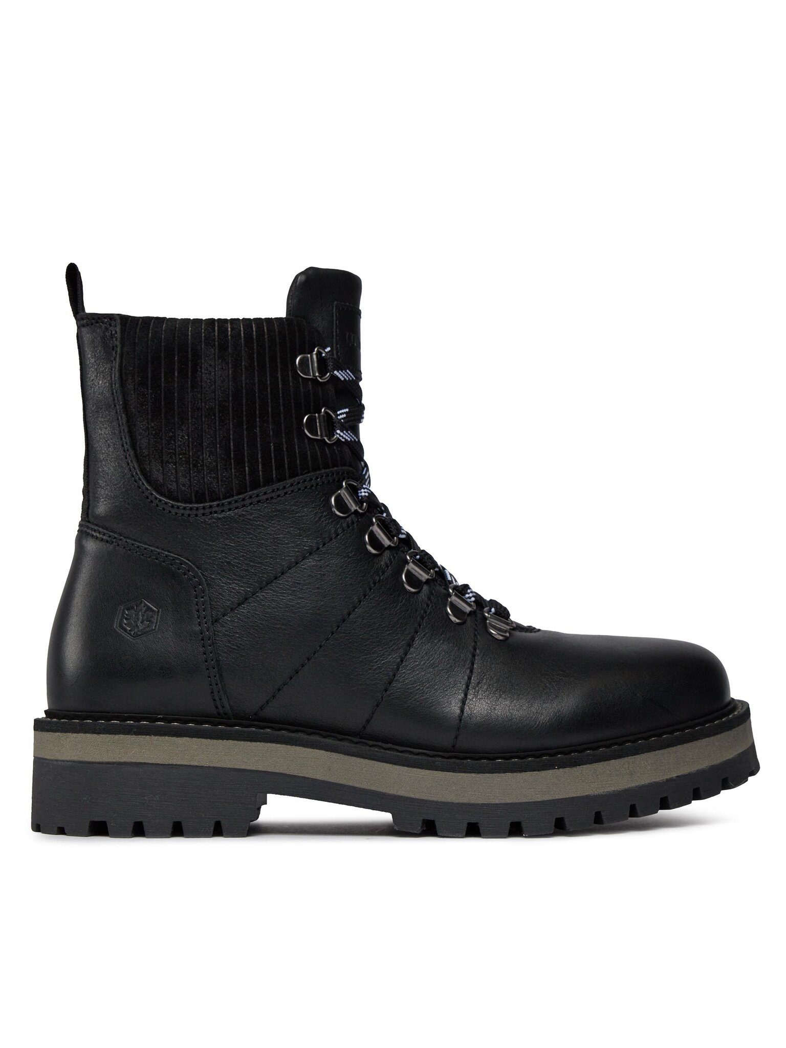 LUMBERJACK Schnürstiefeletten KRISTY SW50501-015-M07 Black CB001 Schnürstiefel