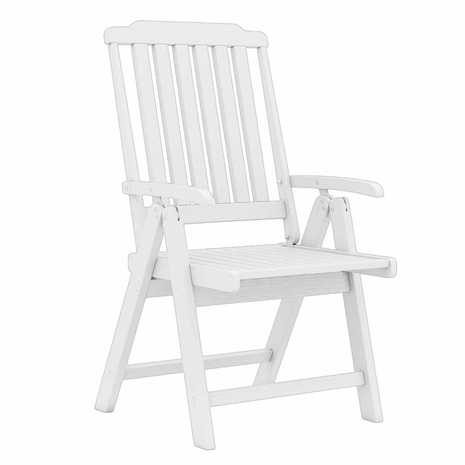 COSTWAY Klappstuhl, Gartenstuhl mit hochlehner, bis 150 kg belastbar günstig online kaufen