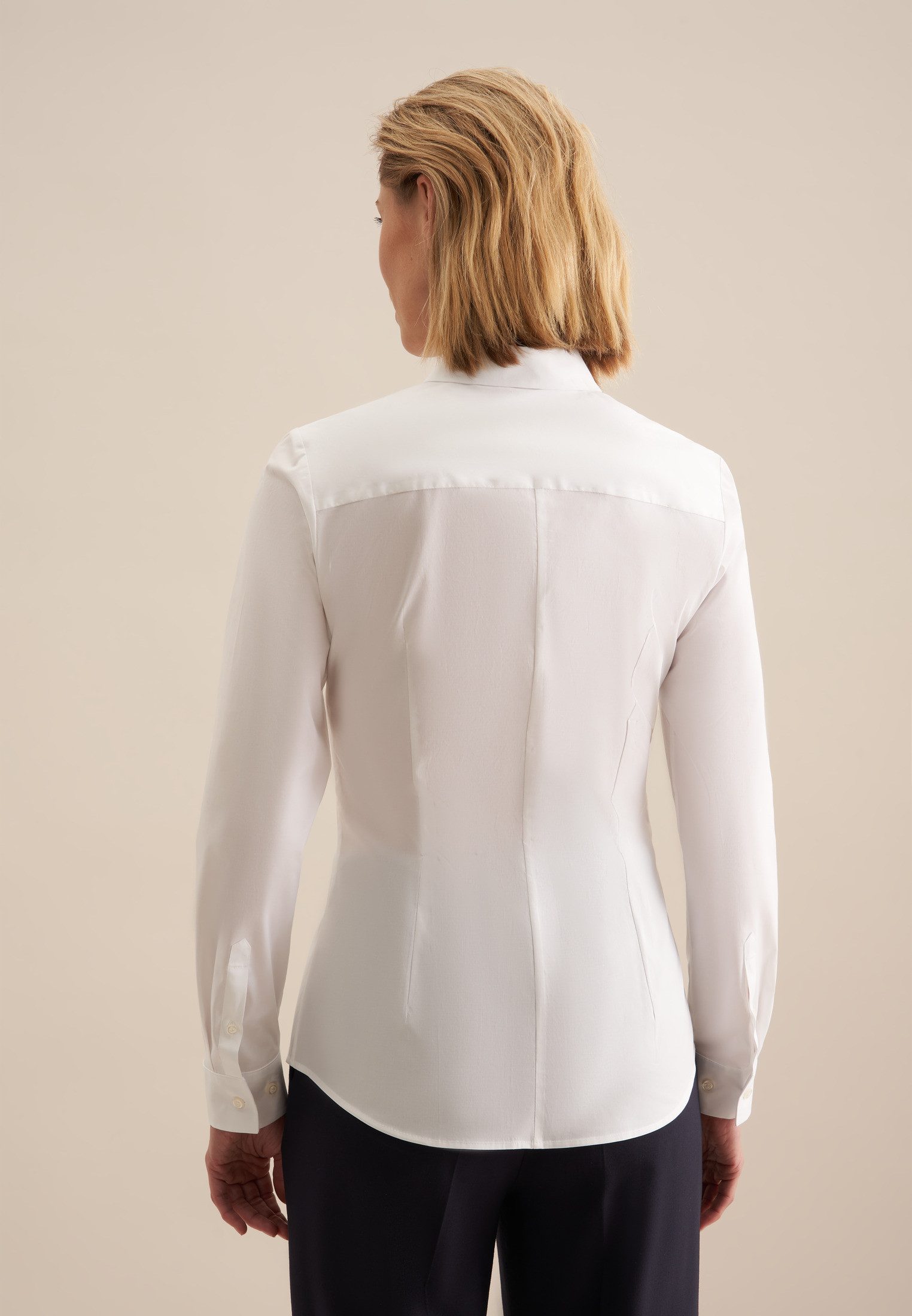 seidensticker Hemdbluse 1/1 Kragen Uni günstig online kaufen