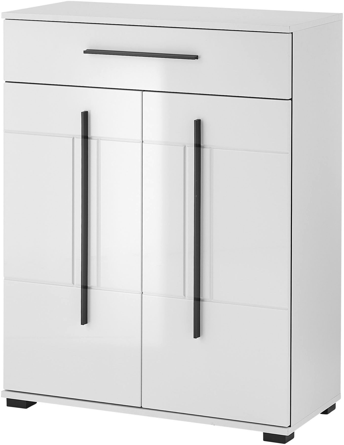 Home affaire Garderobenschrank Cantara, Schrank in zwei Farben, modernes Sideboard, Kommode vielseitig einsetzbar, ausreichend Stauraum, 80 cm breit