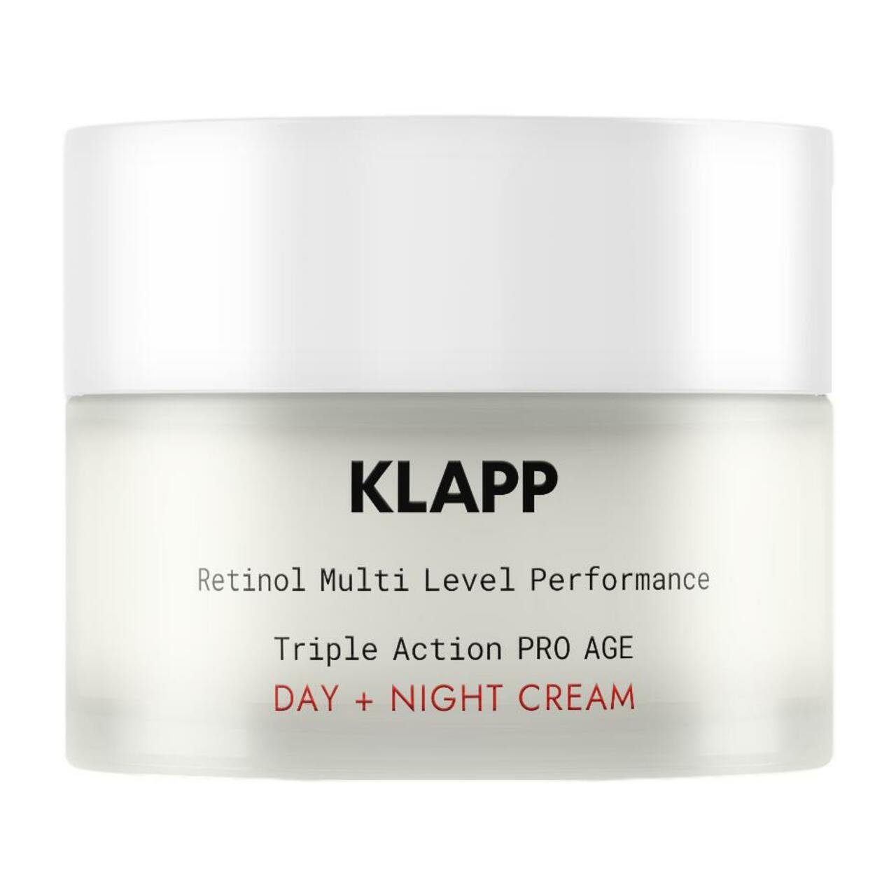 KLAPP COSMETICS Tagescreme Resist Aging Retinol Triple Action Pro Age Day + Night Cream Alle Hauttypen mehr