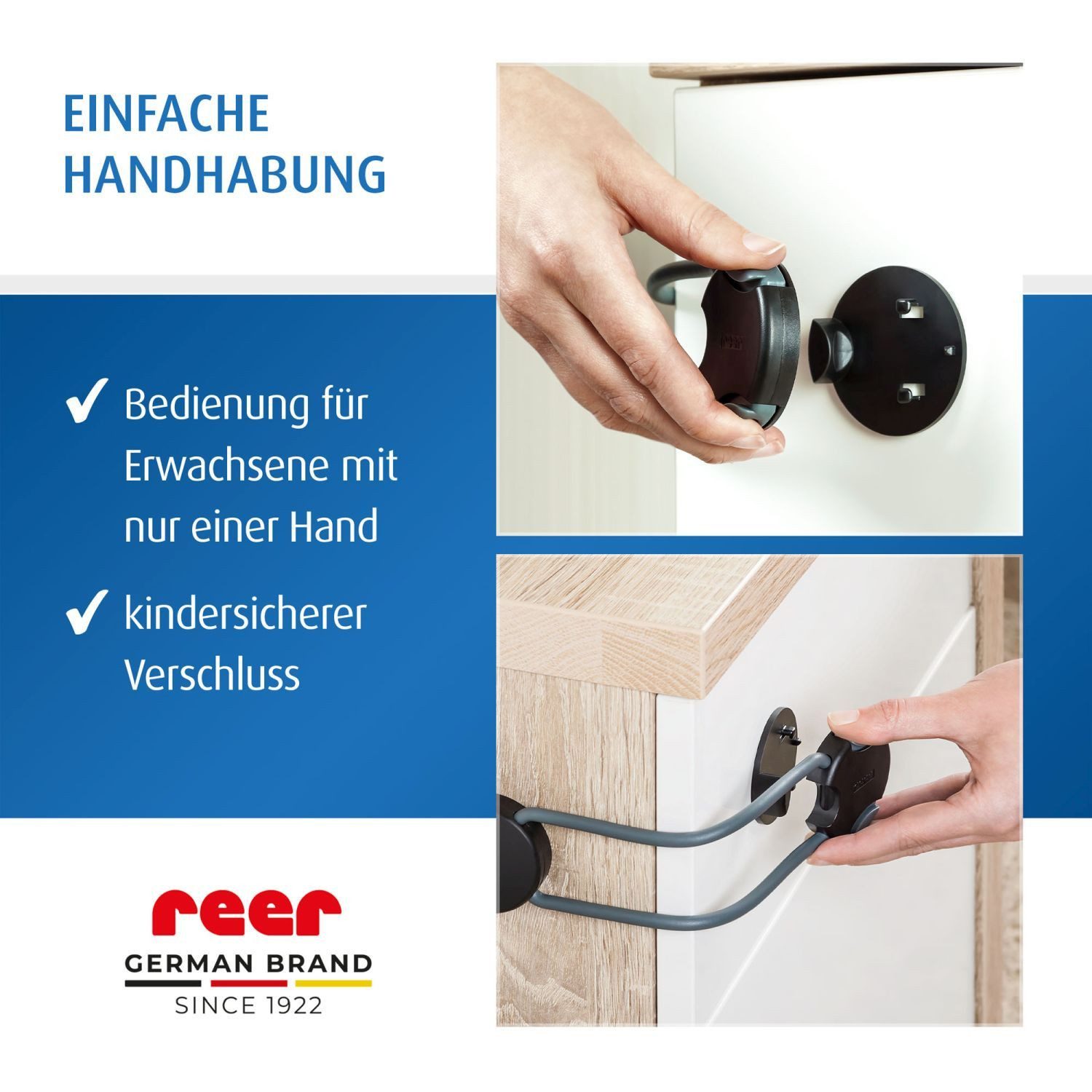 Reer Kindersicherung Anthrazit