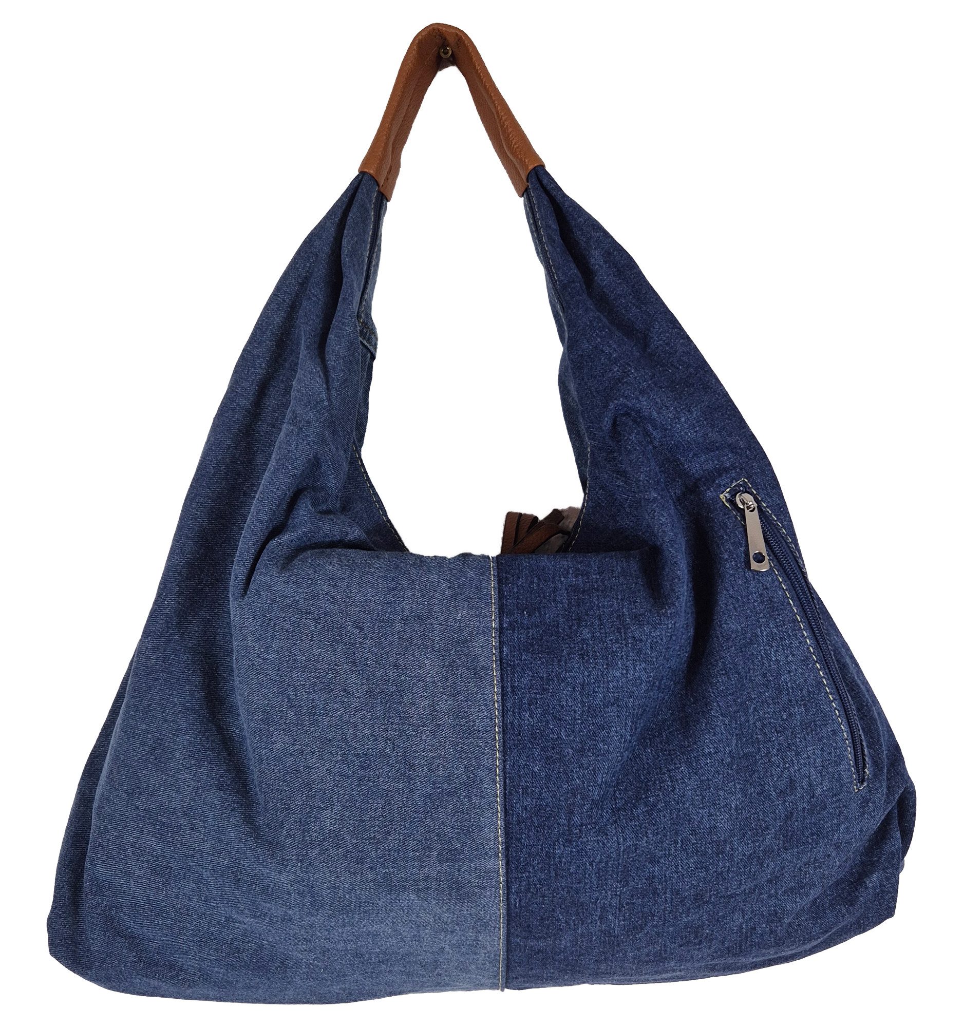 Einkaufszauber Handtasche Designer Beutel Shopper Handtasche Echte Jeans Du günstig online kaufen