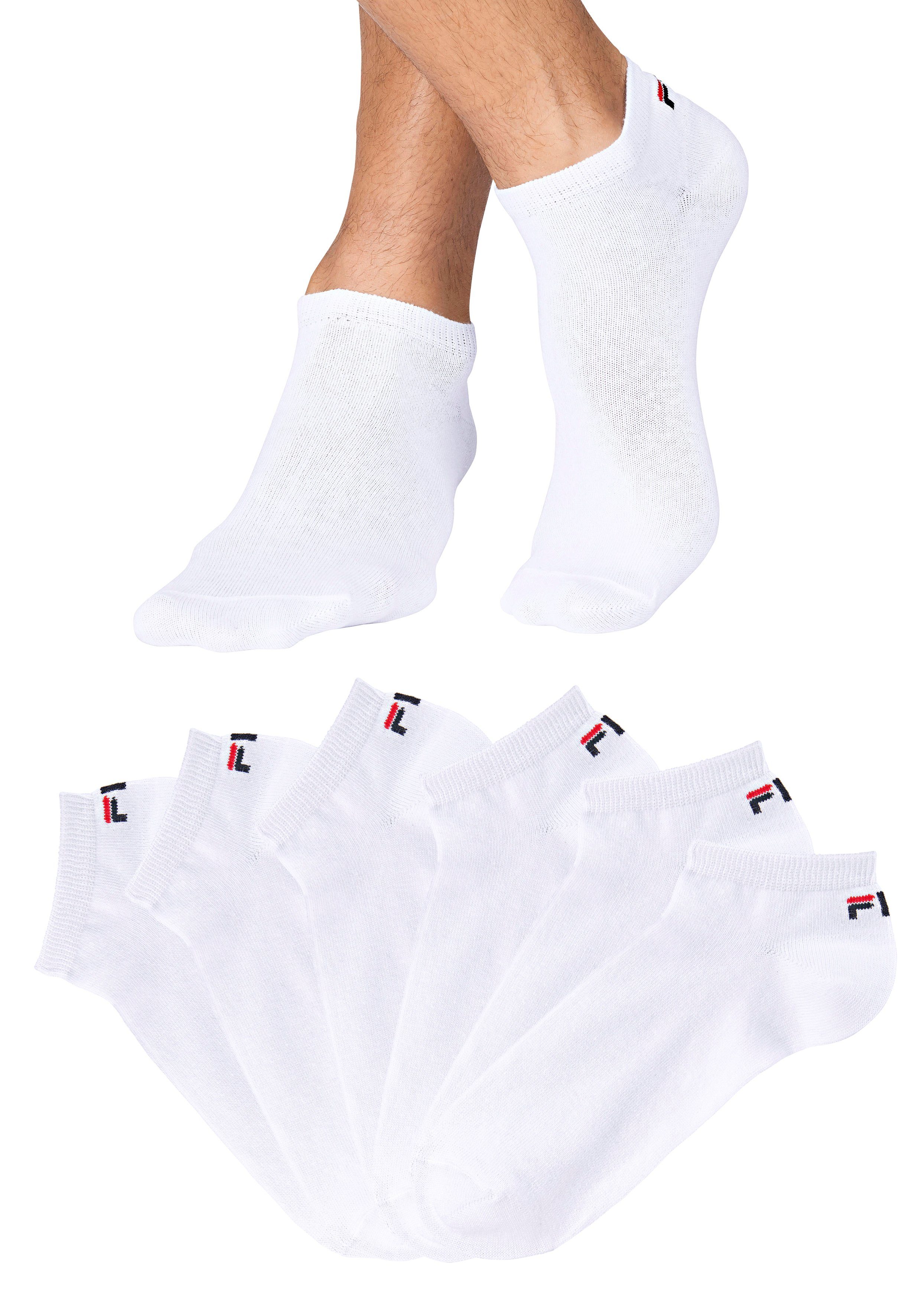 Fila Socken UNISEX INVISIBLE PLAIN SOCKS (6-Paar, 6 Paar) mit eingestricktem Logo
