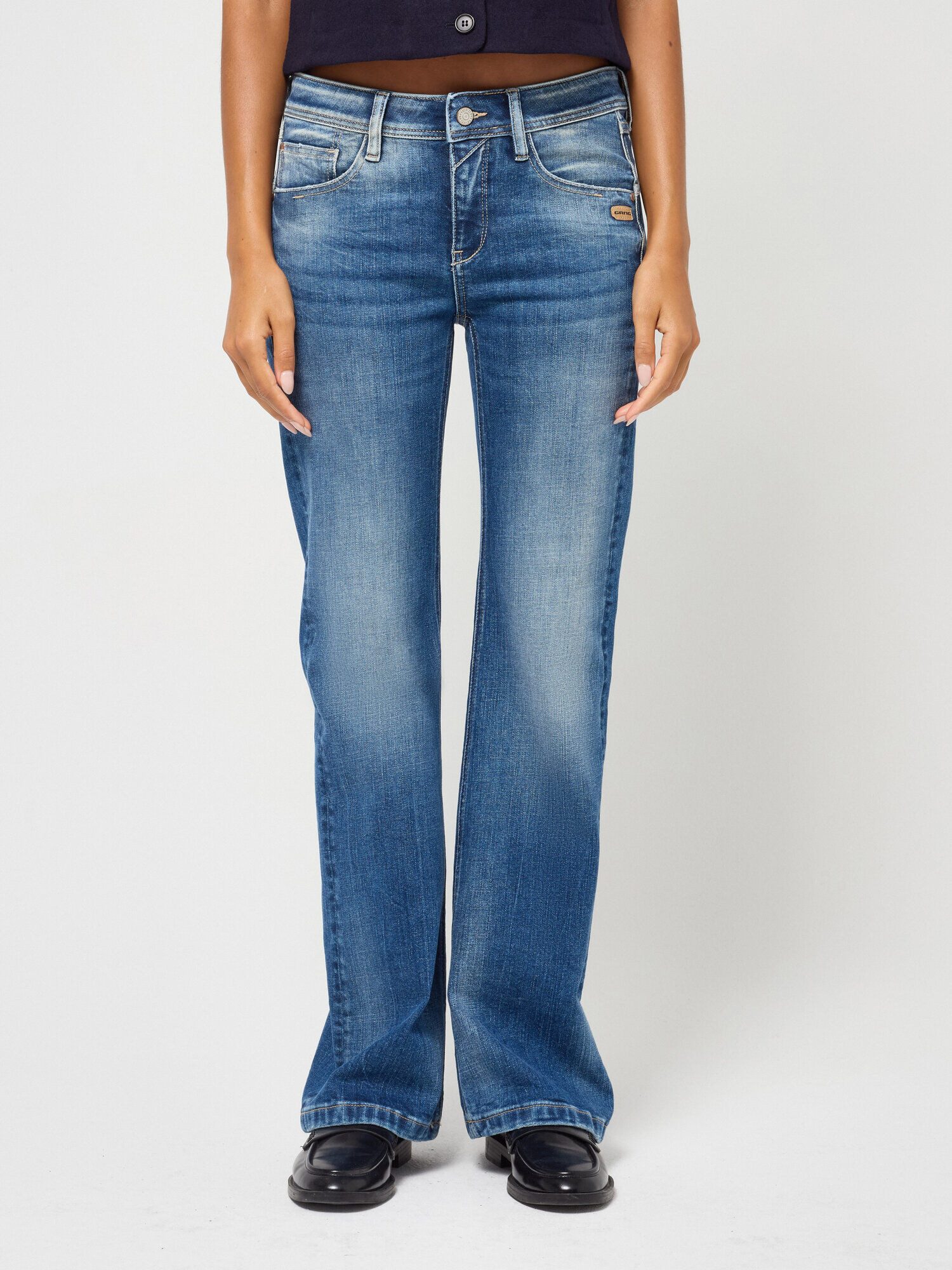GANG 5-Pocket-Jeans 94AMELIE FLARED im 5-Pocket-Style