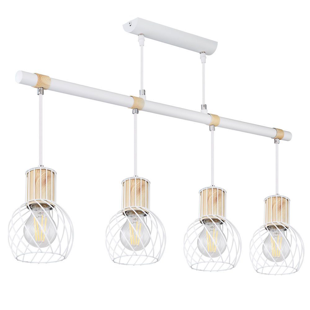 Lampe Design Warmweiß, Smarte inklusive, etc-shop Neutralweiß, Farbwechsel, Leuchtmittel Lampe App Käfig Pendel Decken Tageslichtweiß, LED-Leuchte, Sprachsteuerung Kaltweiß,