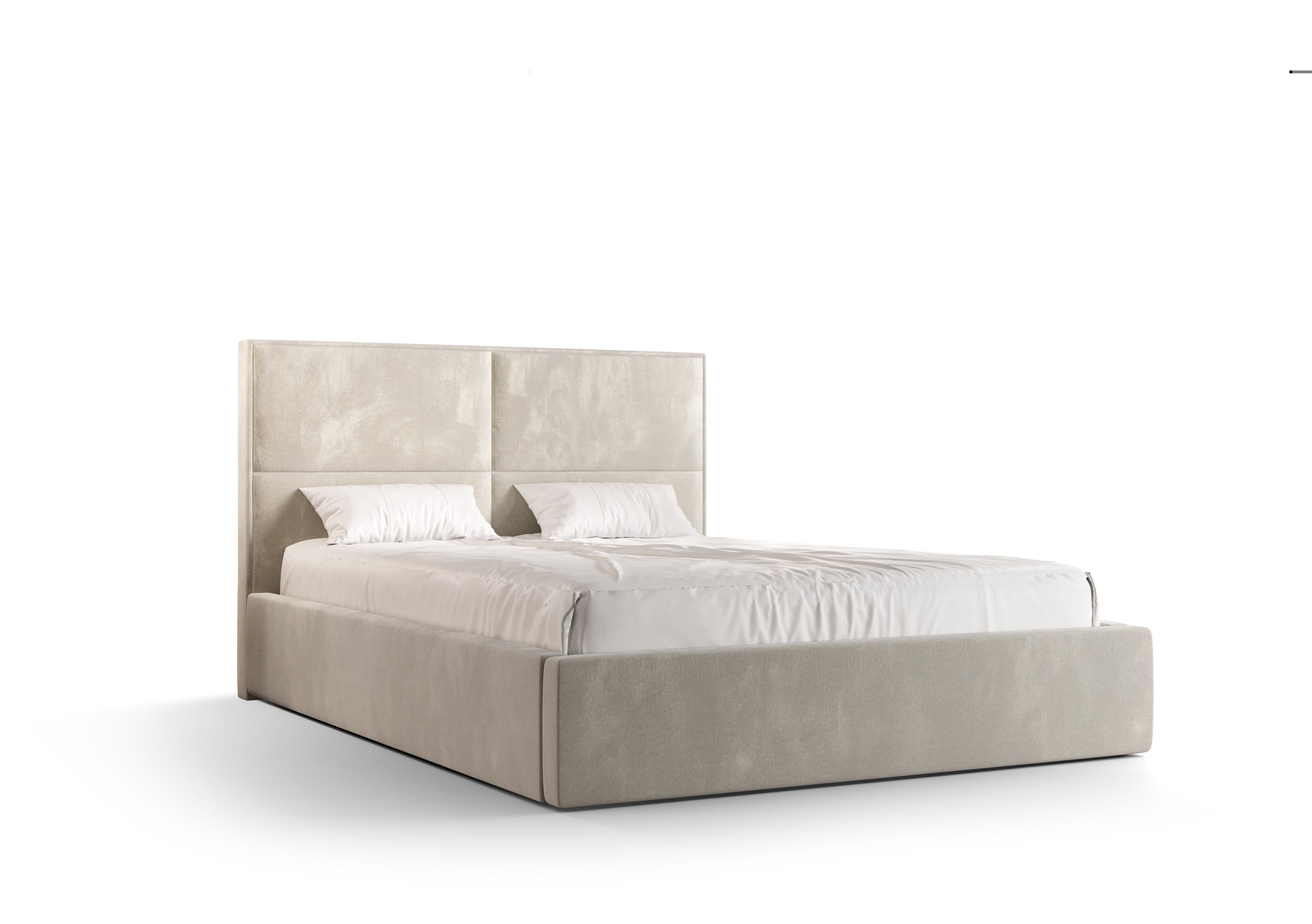 pressiode Polsterbett Doppelbett Polsterbett Boxspringbett mit Bettkasten APOLLO