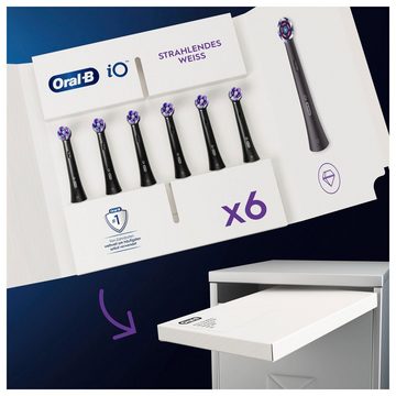 Oral-B Aufsteckbürsten iO Strahlendes Weiss, iO Technologie