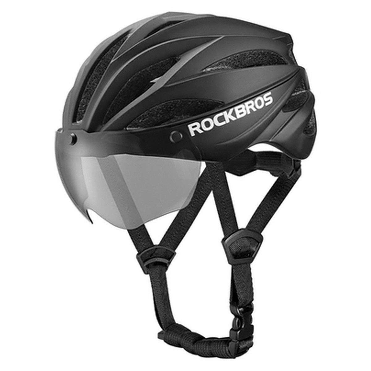 ROCKBROS Fahrradhelm Rockbros Fahrradhelm mit Visier – Bild 2 von 5