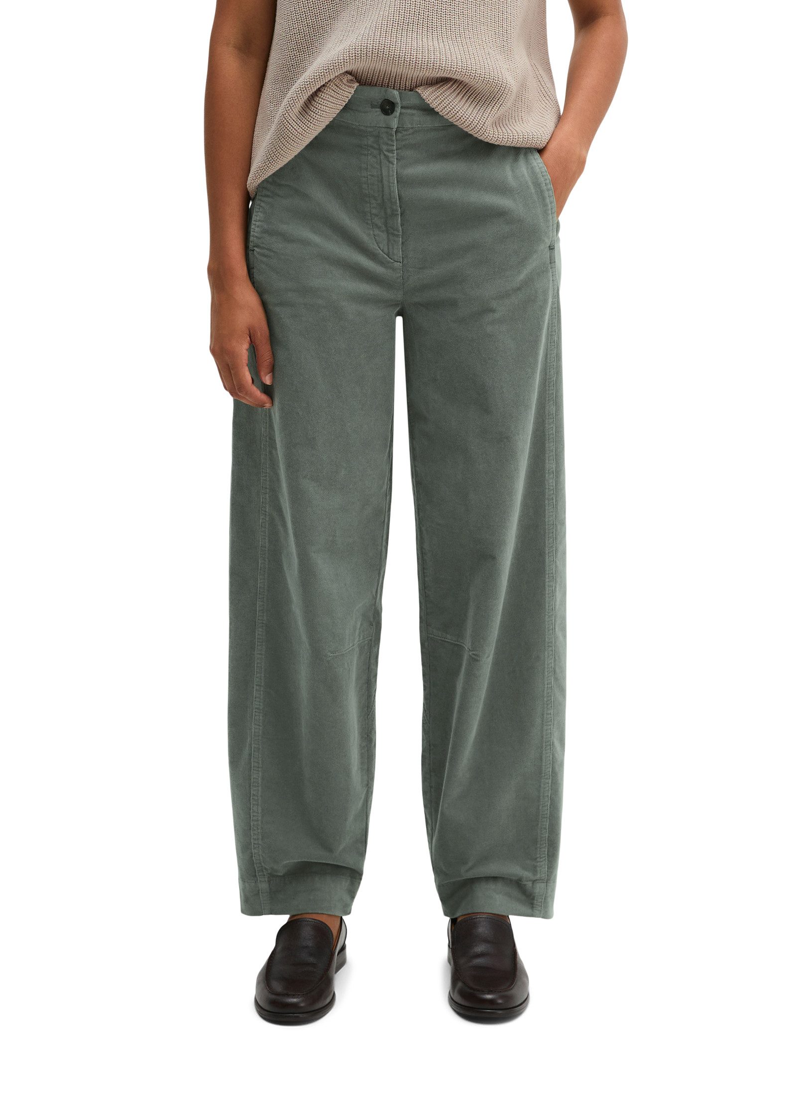 Marc O'Polo Cordhose Model: Minu barrel aus Bio-Baumwolle-Mix