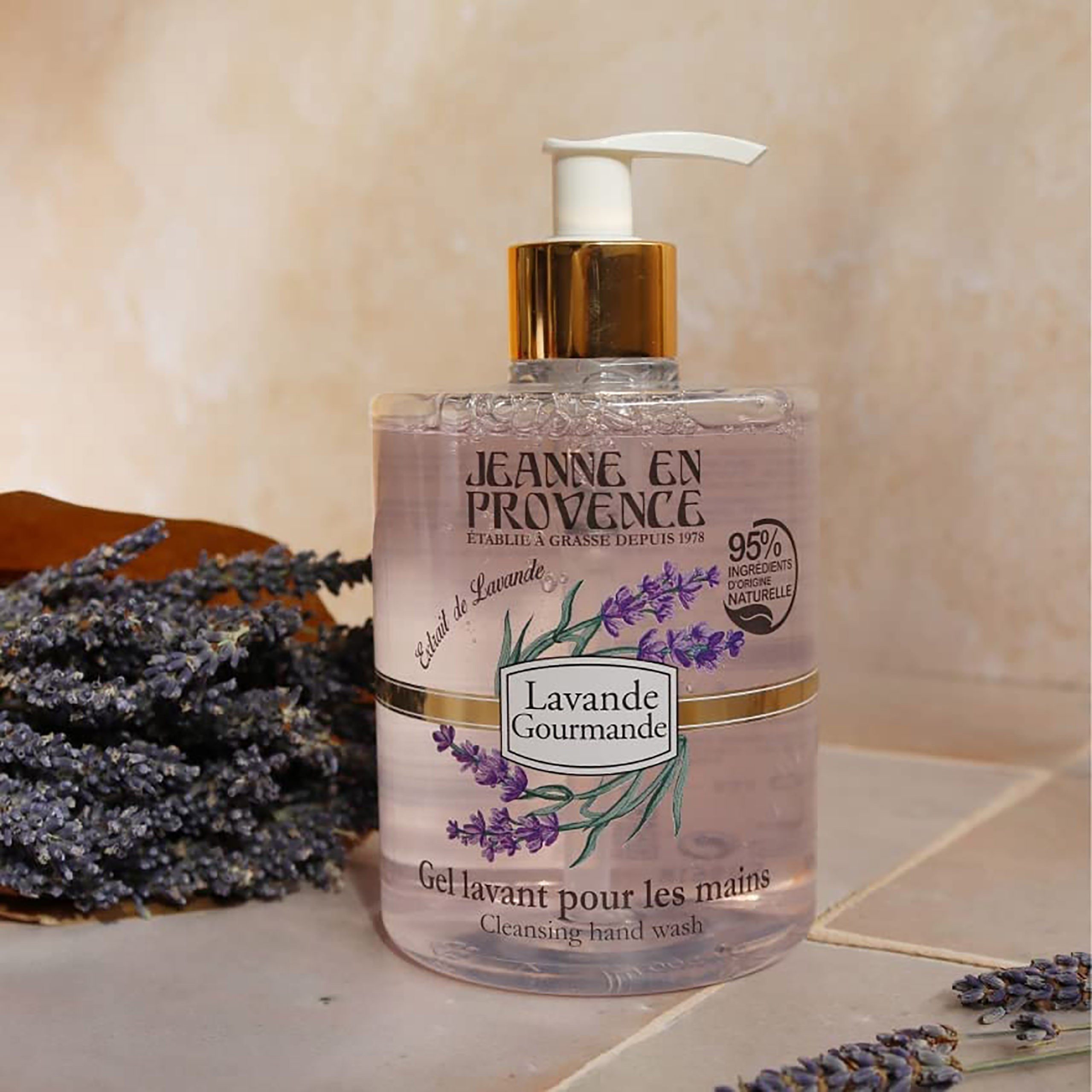 Jeanne En Provence Flüssigseife Jeanne en Provence - Lavande Gourmande Flüssigseife 500 ml