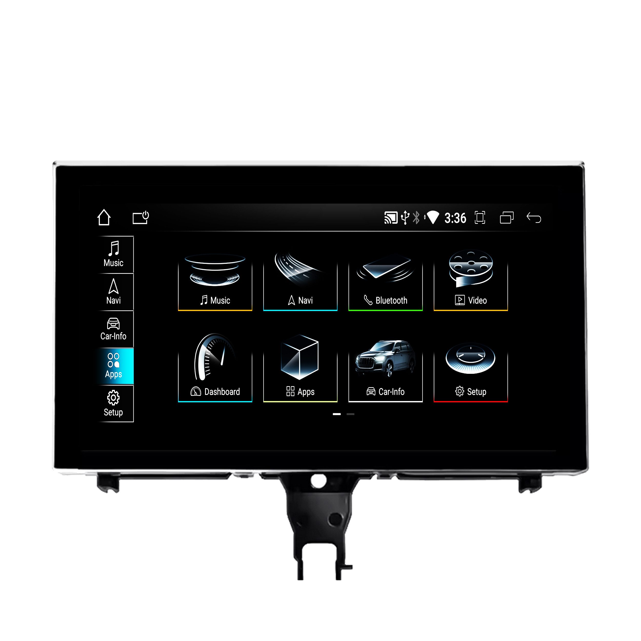 Für Audi A6 C7 RMC 9" Touchscreen Android GPS Navigation CarPlay Einbau-Navigationsgerät