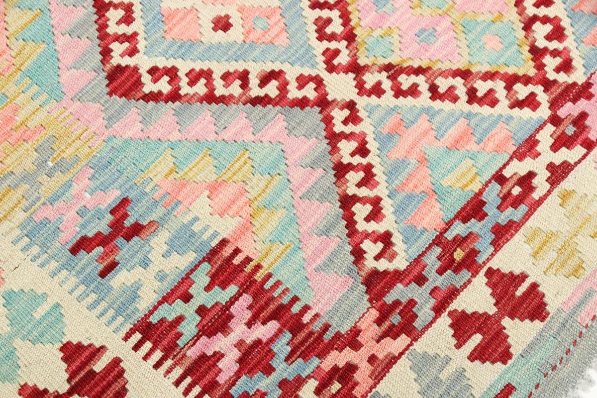 Orientteppich Kelim Afghan Handgewebter 3 Nain mm Orientteppich, Höhe: rechteckig, Trading, 124x174