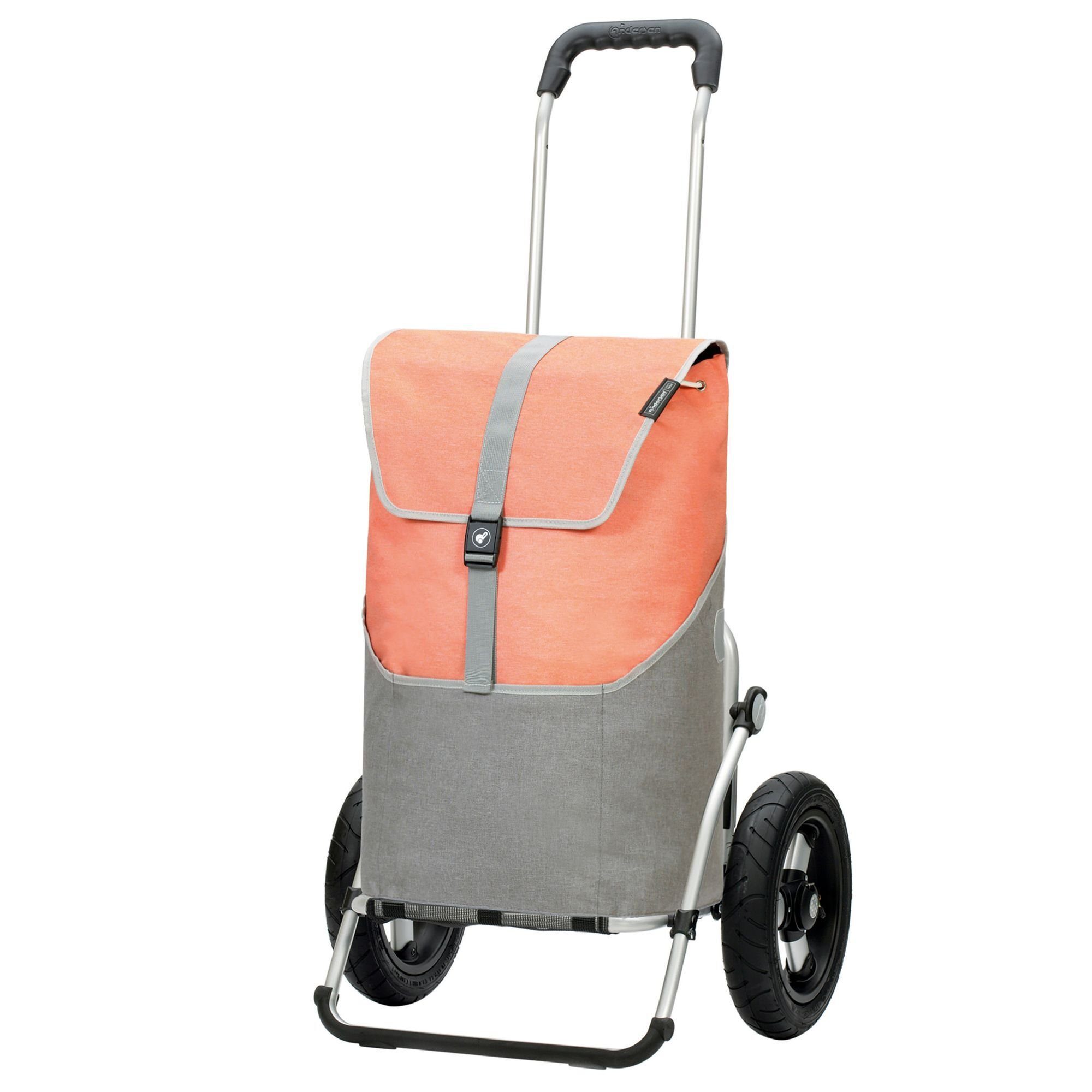 Andersen Einkaufstrolley Royal Shopper, 45 l, Reflektoren, Tragegriff apricot