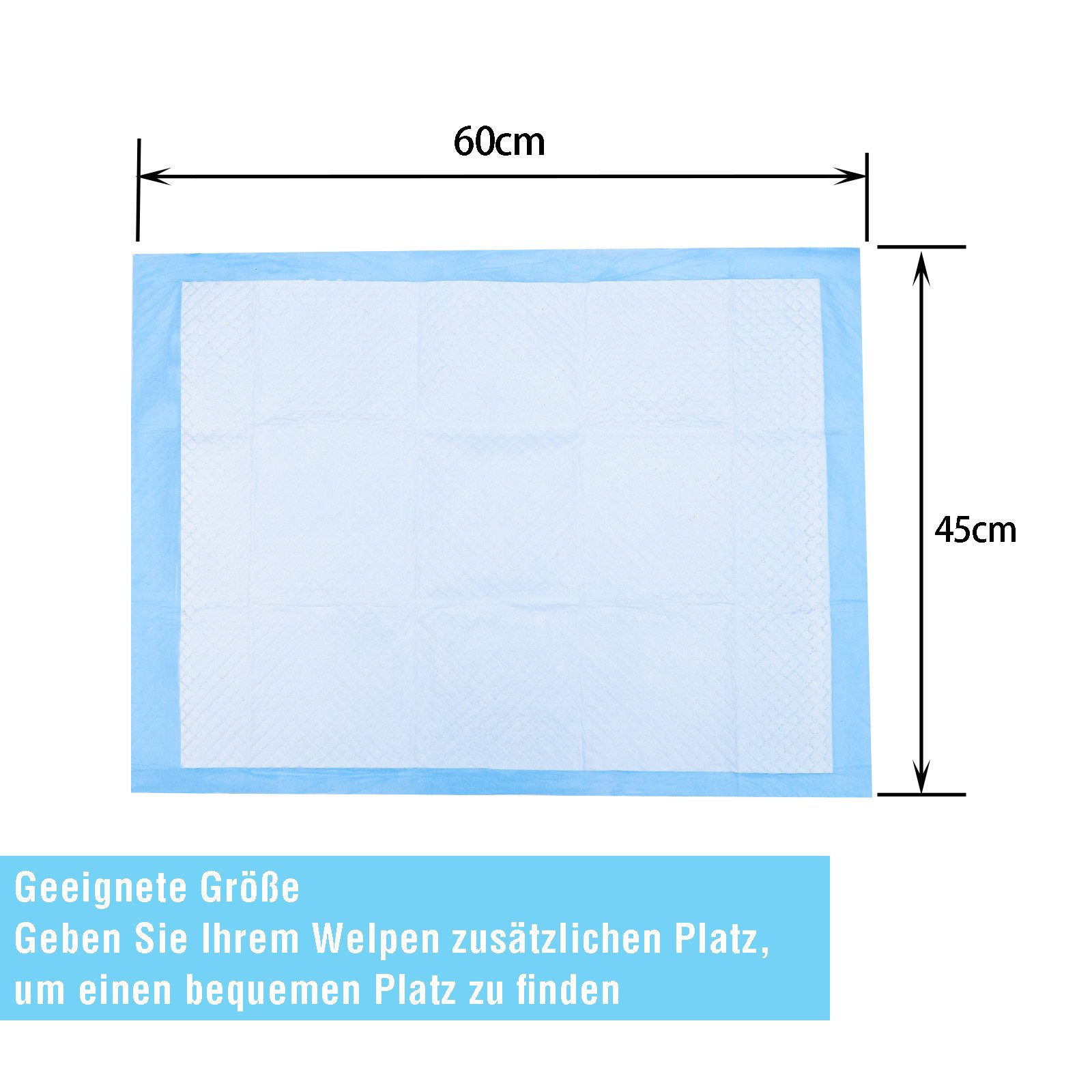 Clanmacy Hundematte Trainingsunterlagen Welpenunterlage Hunde Toilette günstig online kaufen