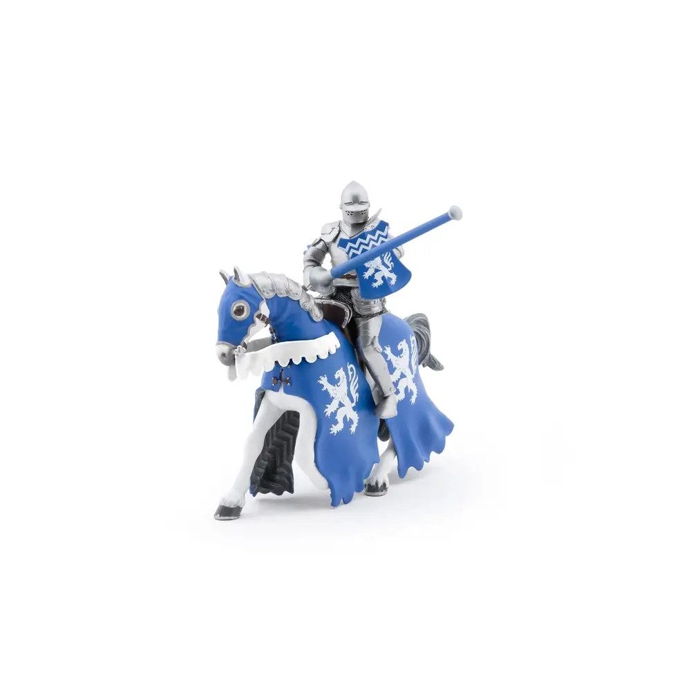 papo Actionfigur Pabo 39759 Pferd des Löwenritters mit Lanze
