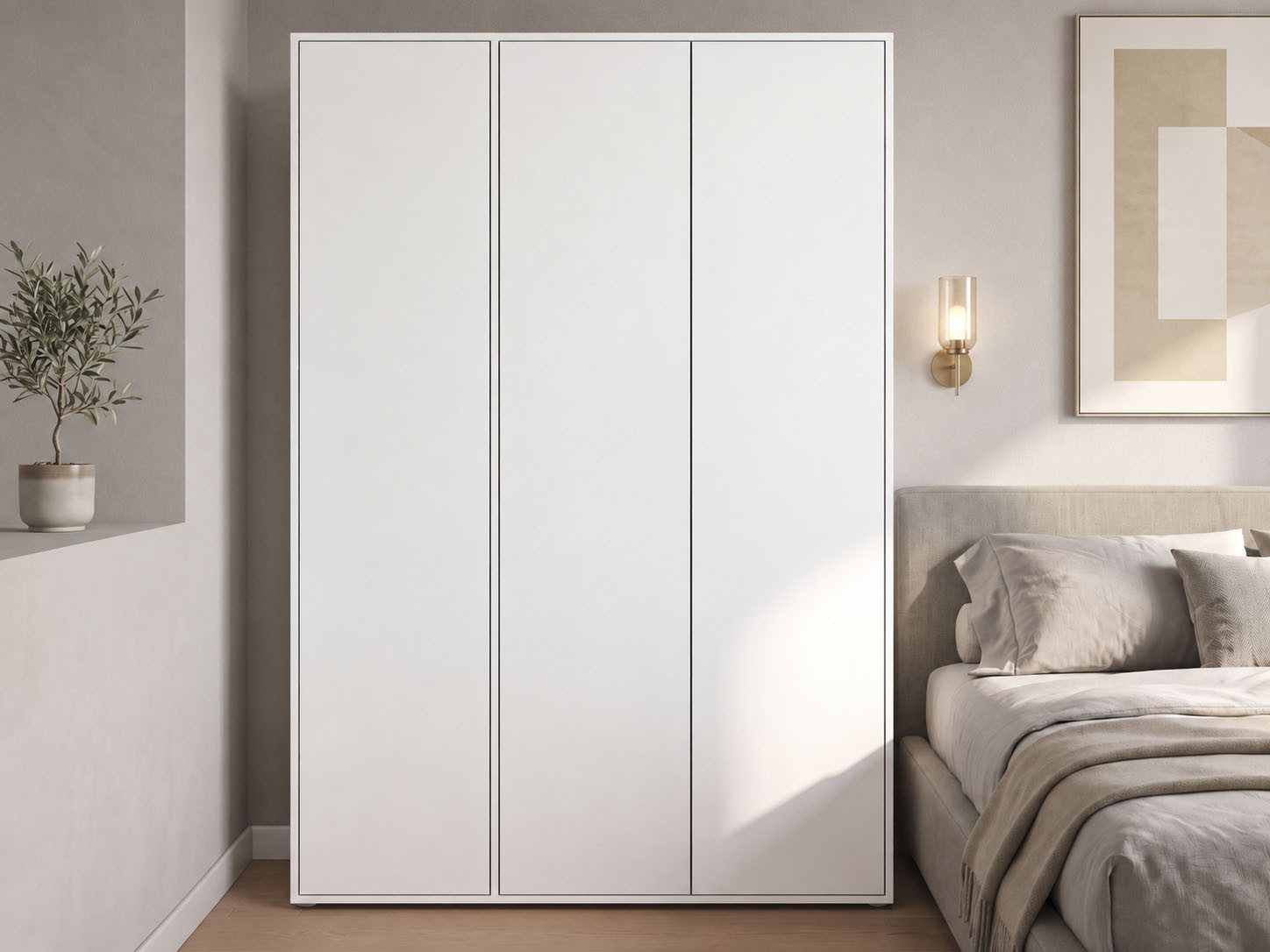 rauch Drehtürenschrank Kleiderschrank Schrank Garderobe Wäscheschrank NABILA viel Stauraum (in 3 verschiedenen Ausstattungen BASIC/CLASSIC/PREMIUM) in 2 Breiten mit Push-to-Open Funktion TOPSELLER MADE IN GERMANY