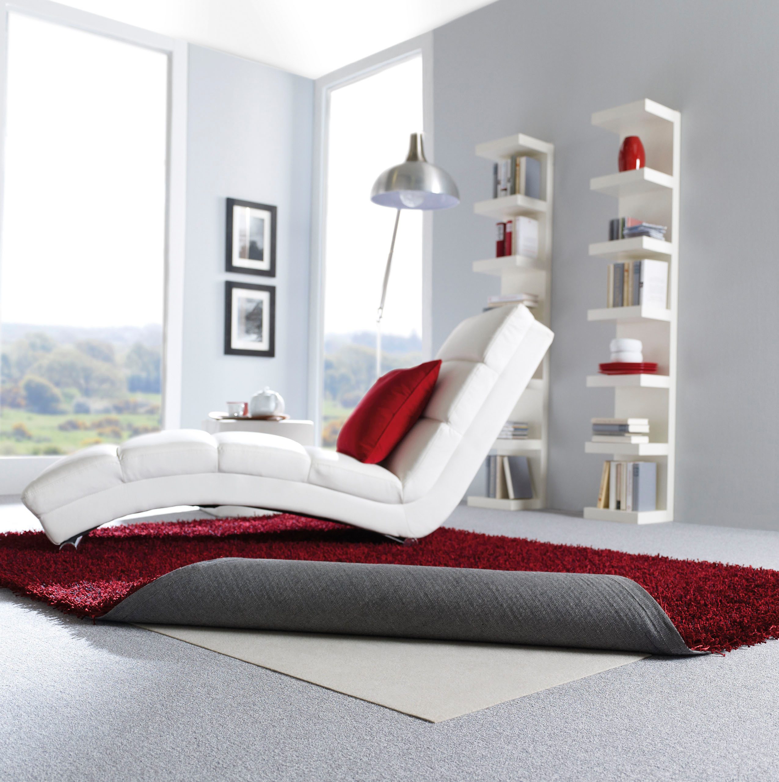 SCHÖNER WOHNEN-Kollektion Teppich Unterlage Vlies, rechteckig, Höhe: 2 mm, Antirutschunterlage, Teppich Stop, Vlies – Bild 2 von 5