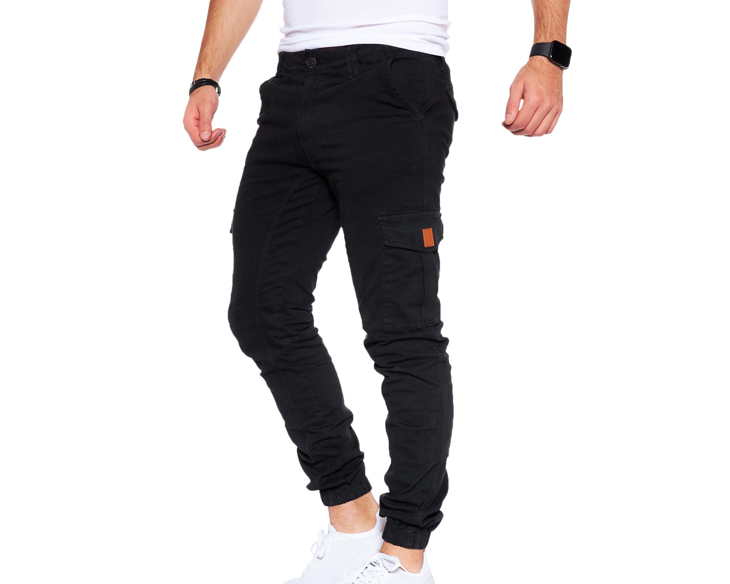 Styleko Chinohose Slim fit Cargohose Herren Cargohose männer Cargohose für Herren Jogger