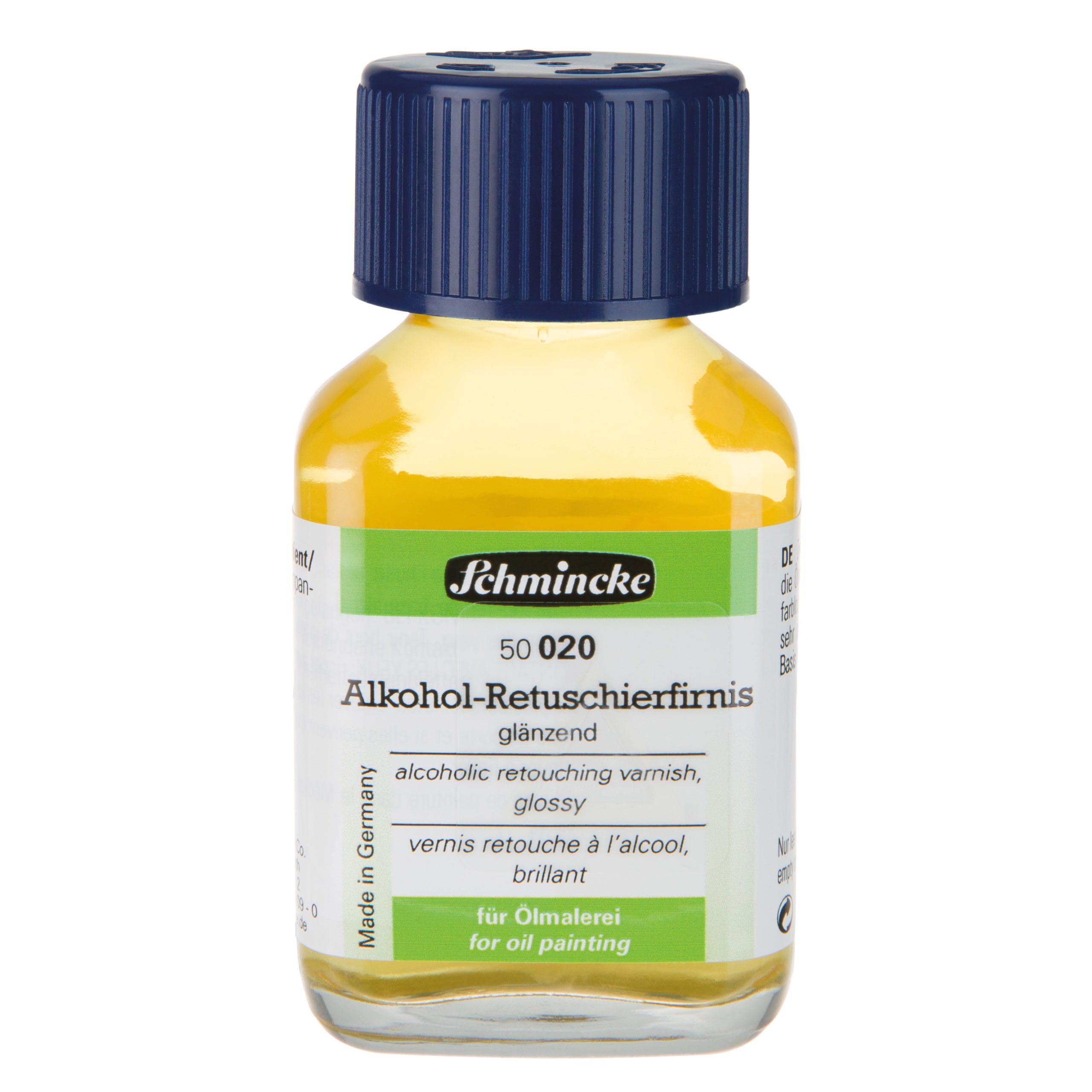 Schmincke Ölfarbe Alkohol Retuschierfirnis - 60ml Öl Hilfsmittel 50 020 025
