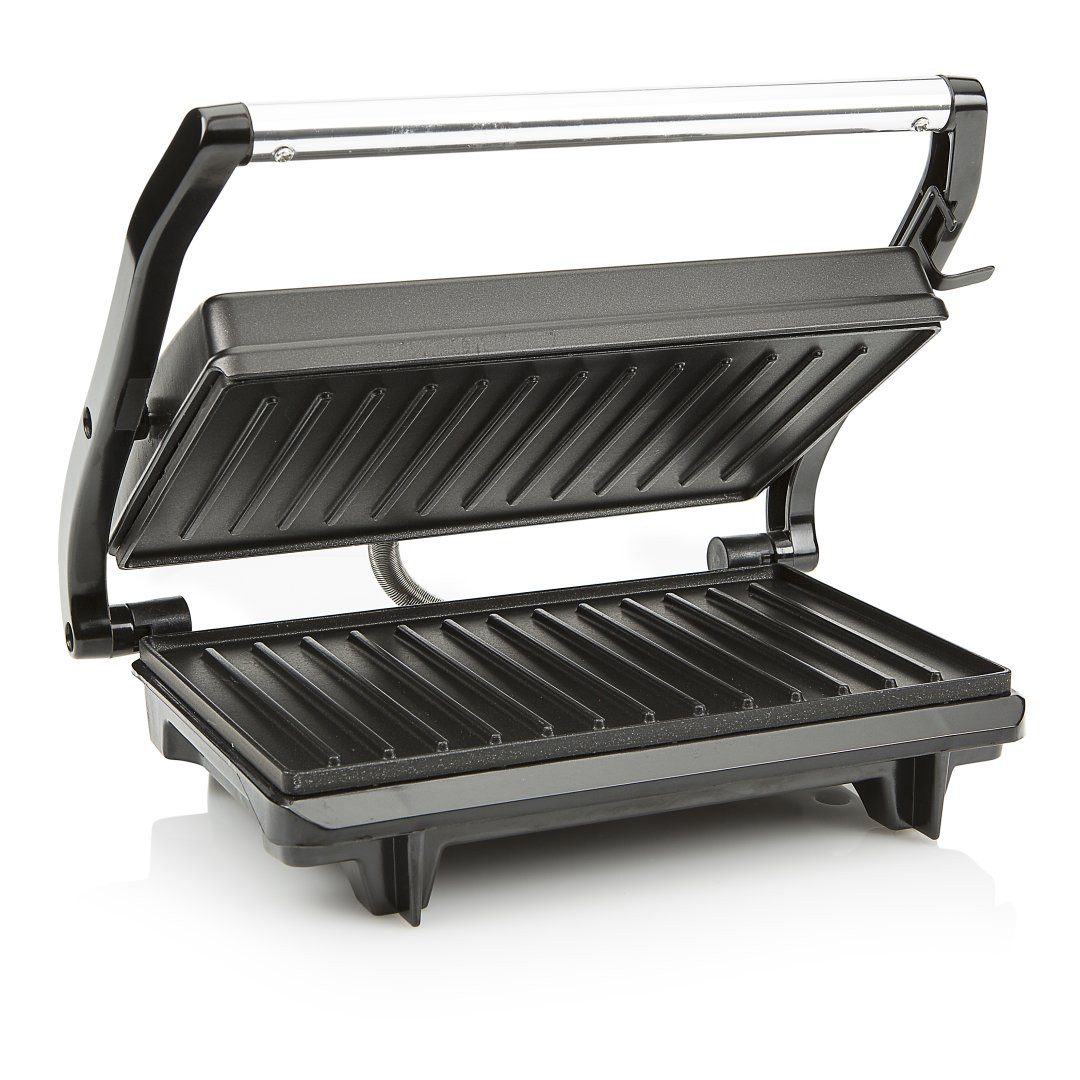 Tristar Kontaktgrill Tristar GR-2650 Kontaktgrill – Antihaftbeschichtung – Beweglicher Deck, 700 W, Grillplatten - 22.5 x 14 cm