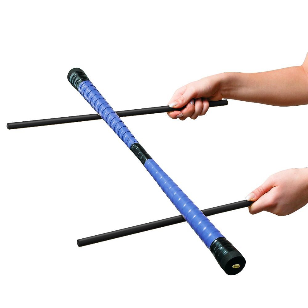 Sport-Thieme Spiel Devil-Stick, Stabiler Holzkern mit Textilband dekoriert