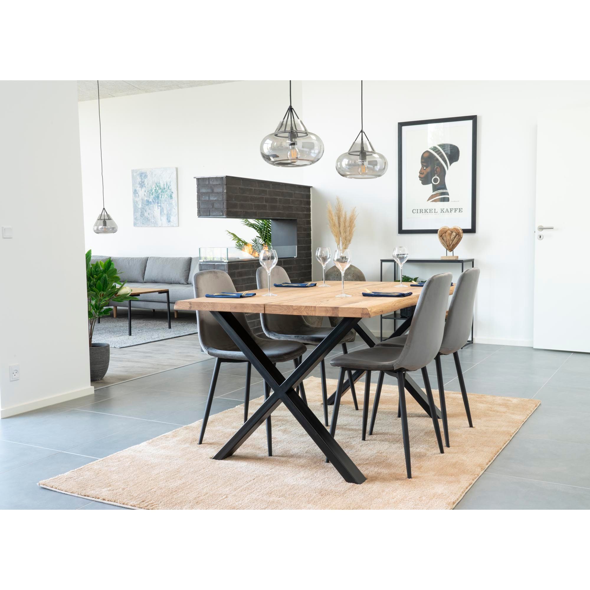 ebuy24 Esstisch Tony Esstisch Eiche geölt.