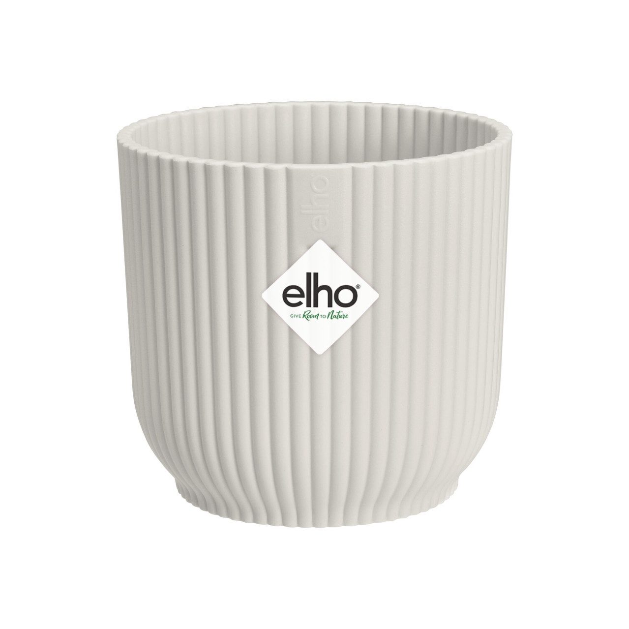 Elho Blumentopf Elho Blumentopf Vibes Fold Ø 11 x 11 cm seidenweiß
