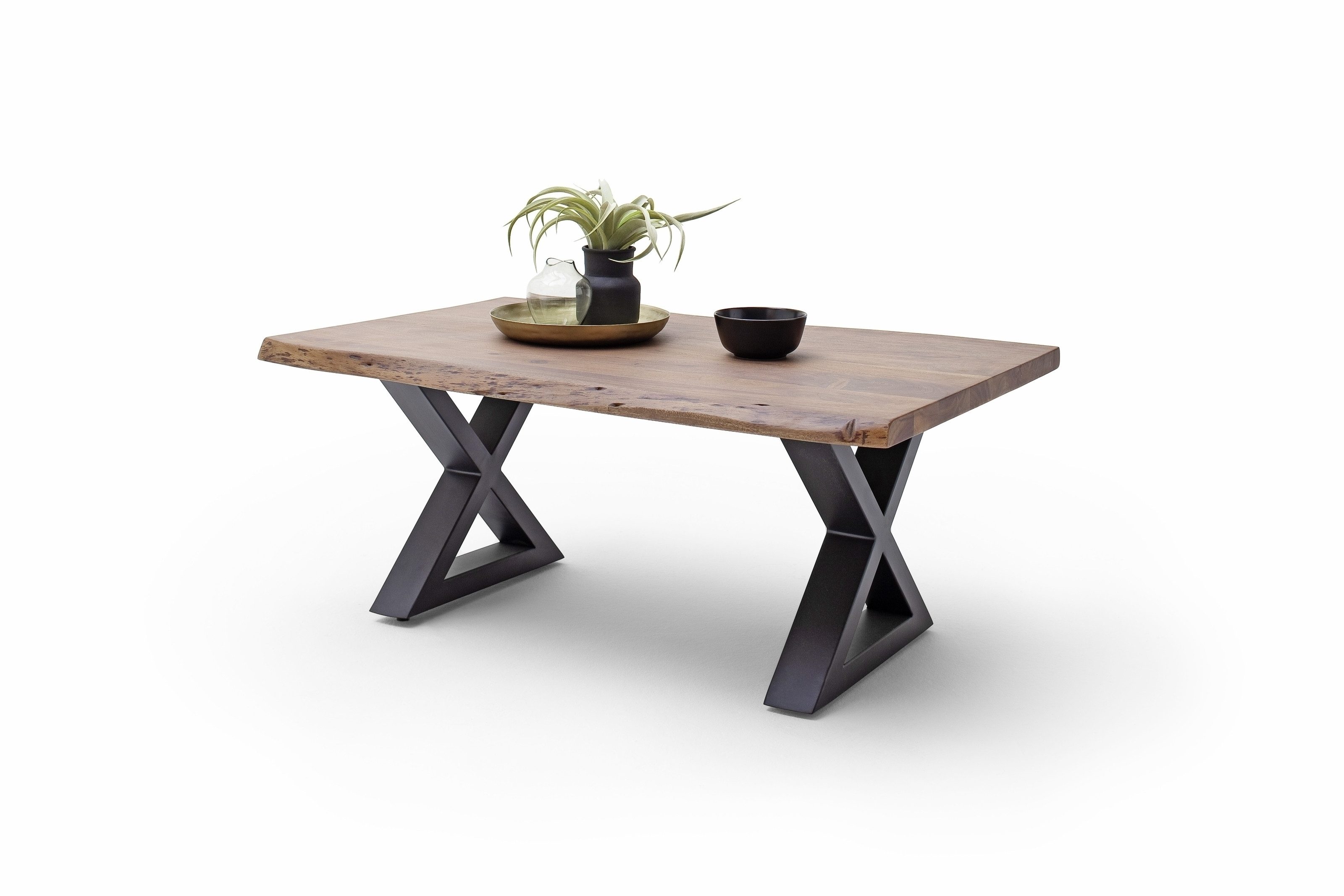freiraum Couchtisch CARTAGENA, in Akazie massiv walnussfarben - 110x45x70 (BxHxT)
