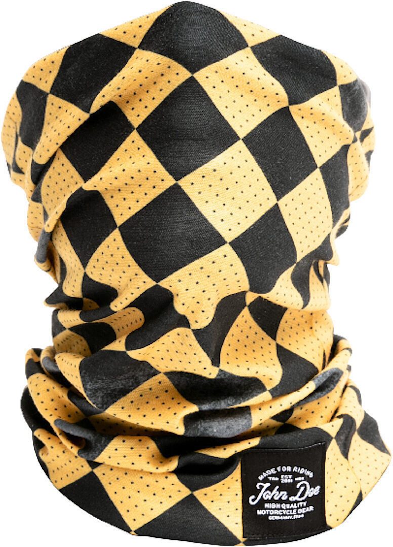 John Doe Sturmhaube Race Flag Yellow Multifunktionstuch Atmungsaktiv