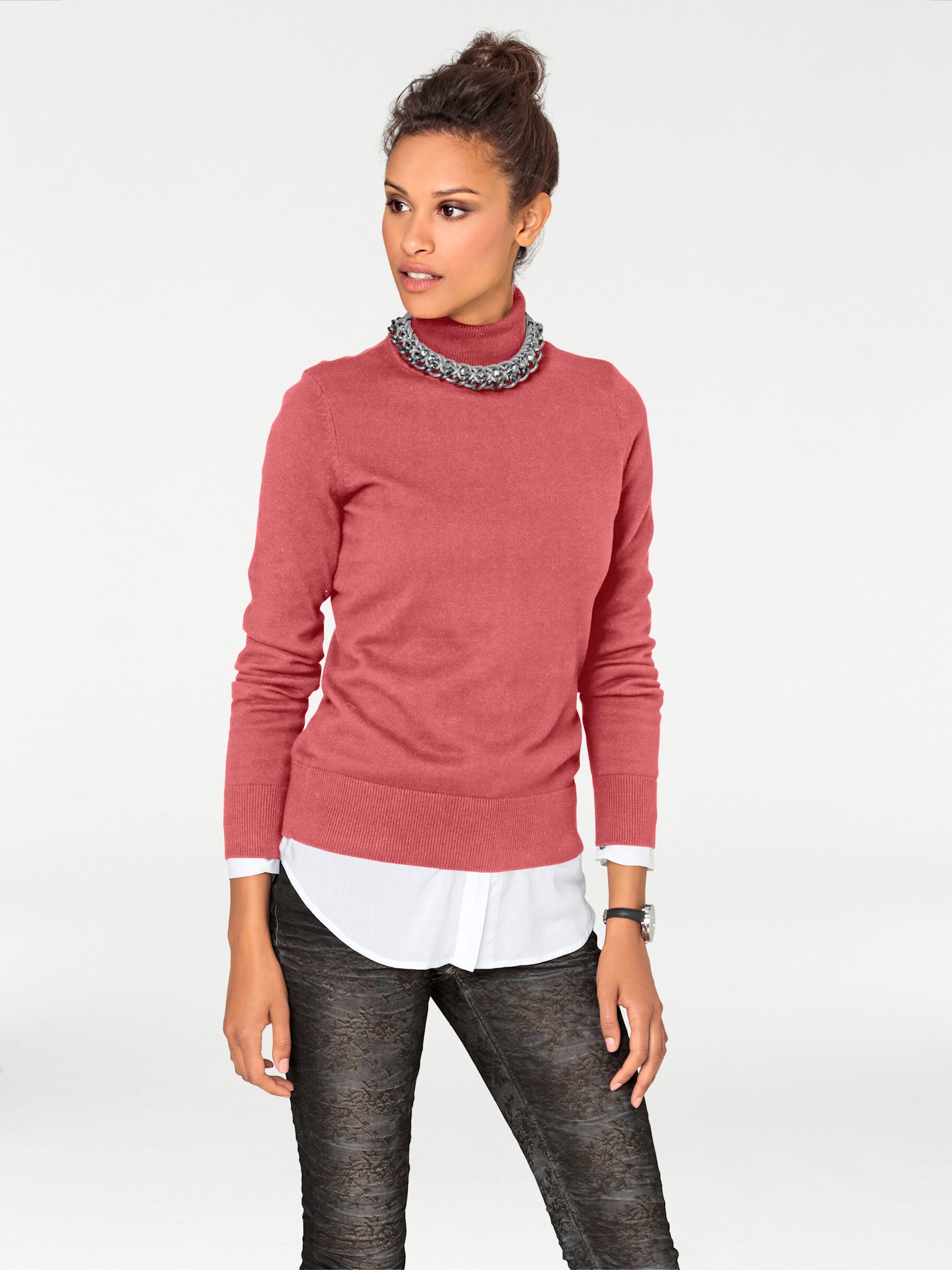 heine koralle Strickpullover