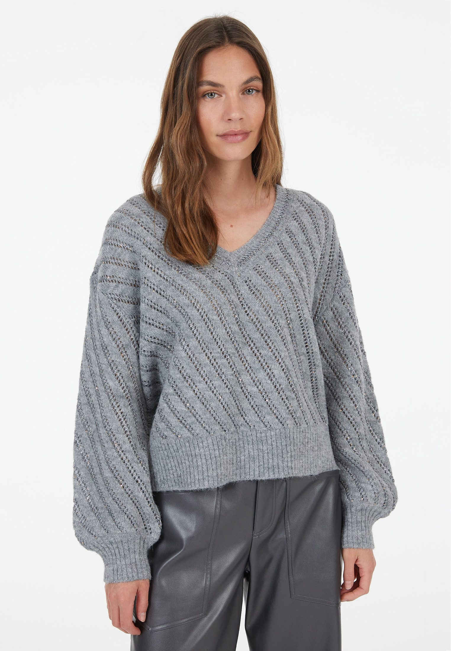 MARC AUREL V-Ausschnitt-Pullover günstig online kaufen