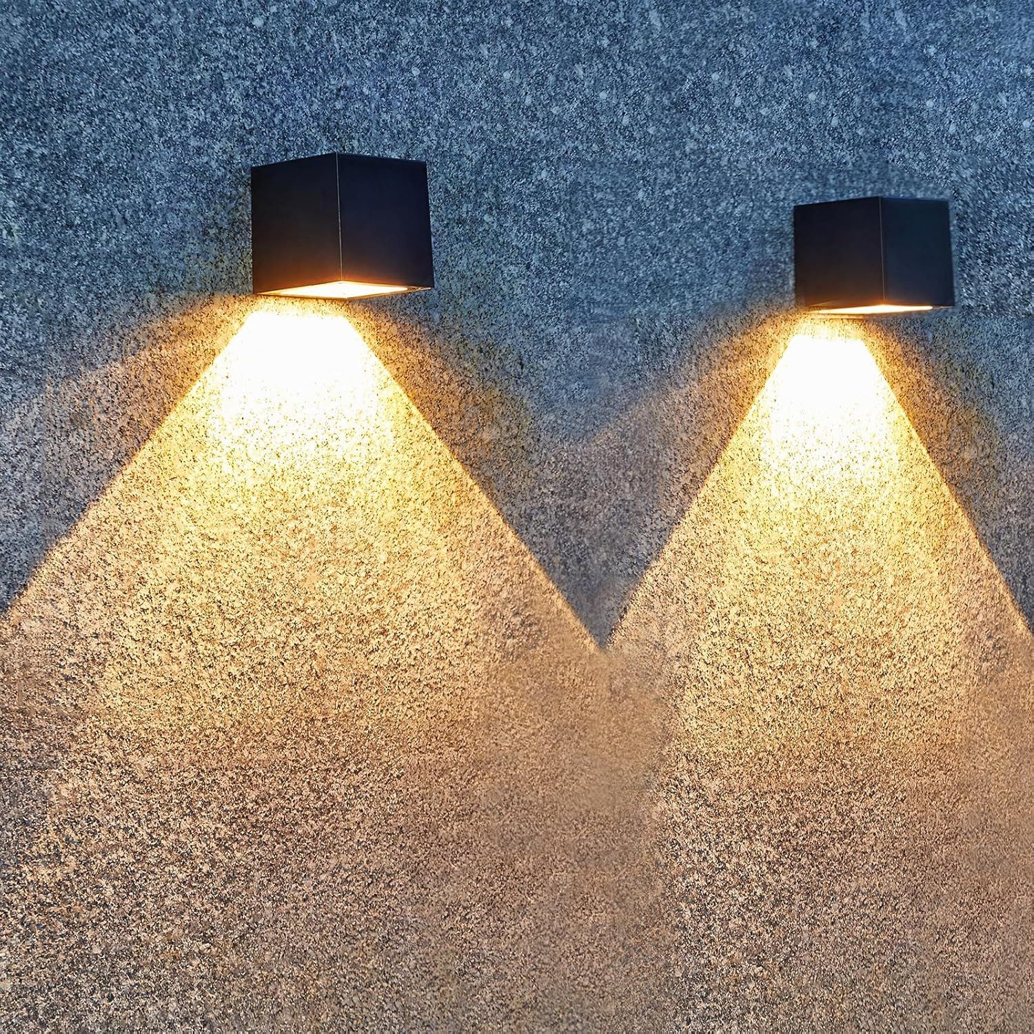 BlingBin LED Solarleuchte 2 Stück Solarlampen günstig online kaufen
