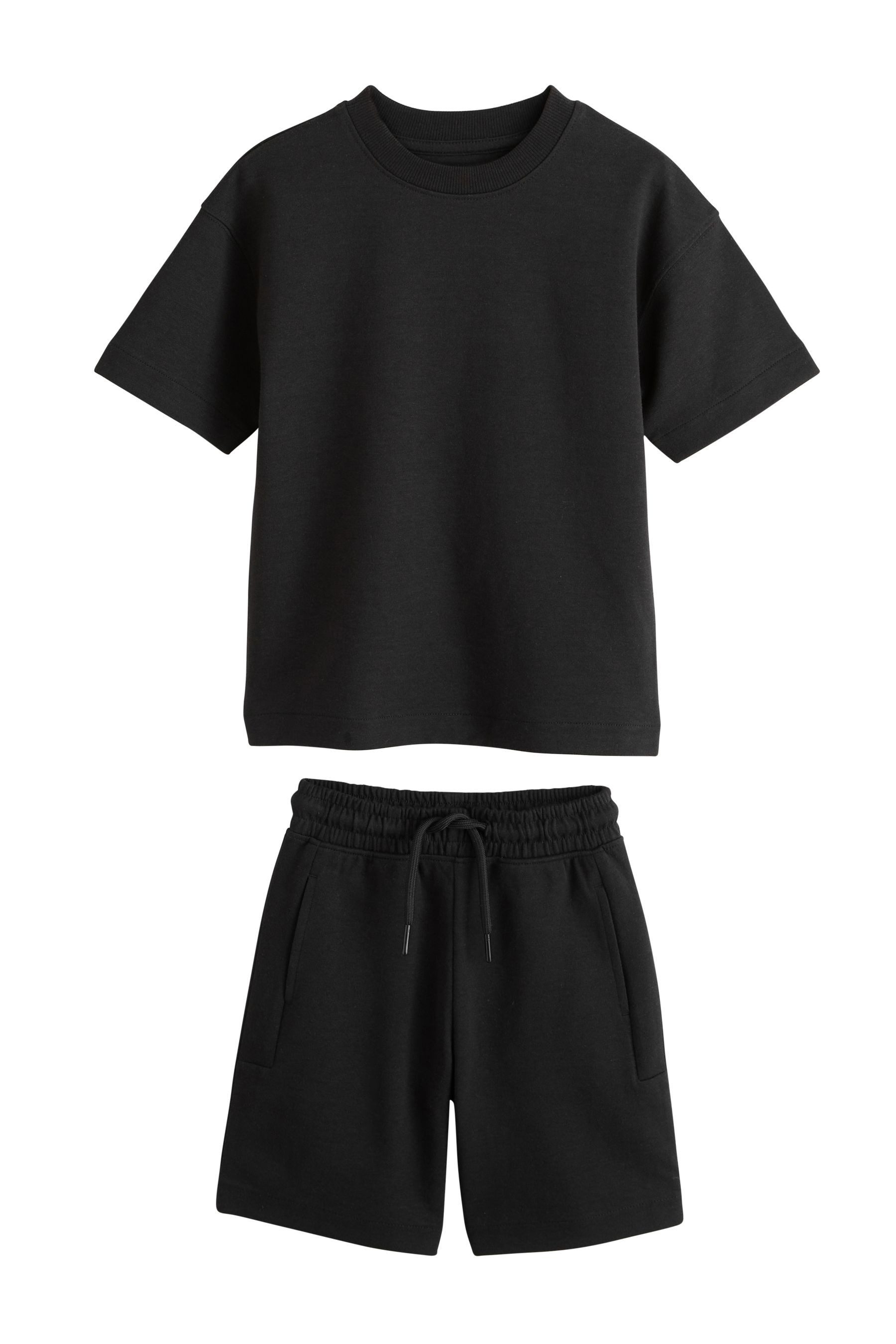Next T-Shirt & Shorts Relaxed Fit T-Shirt und Shorts, Set (2-tlg)