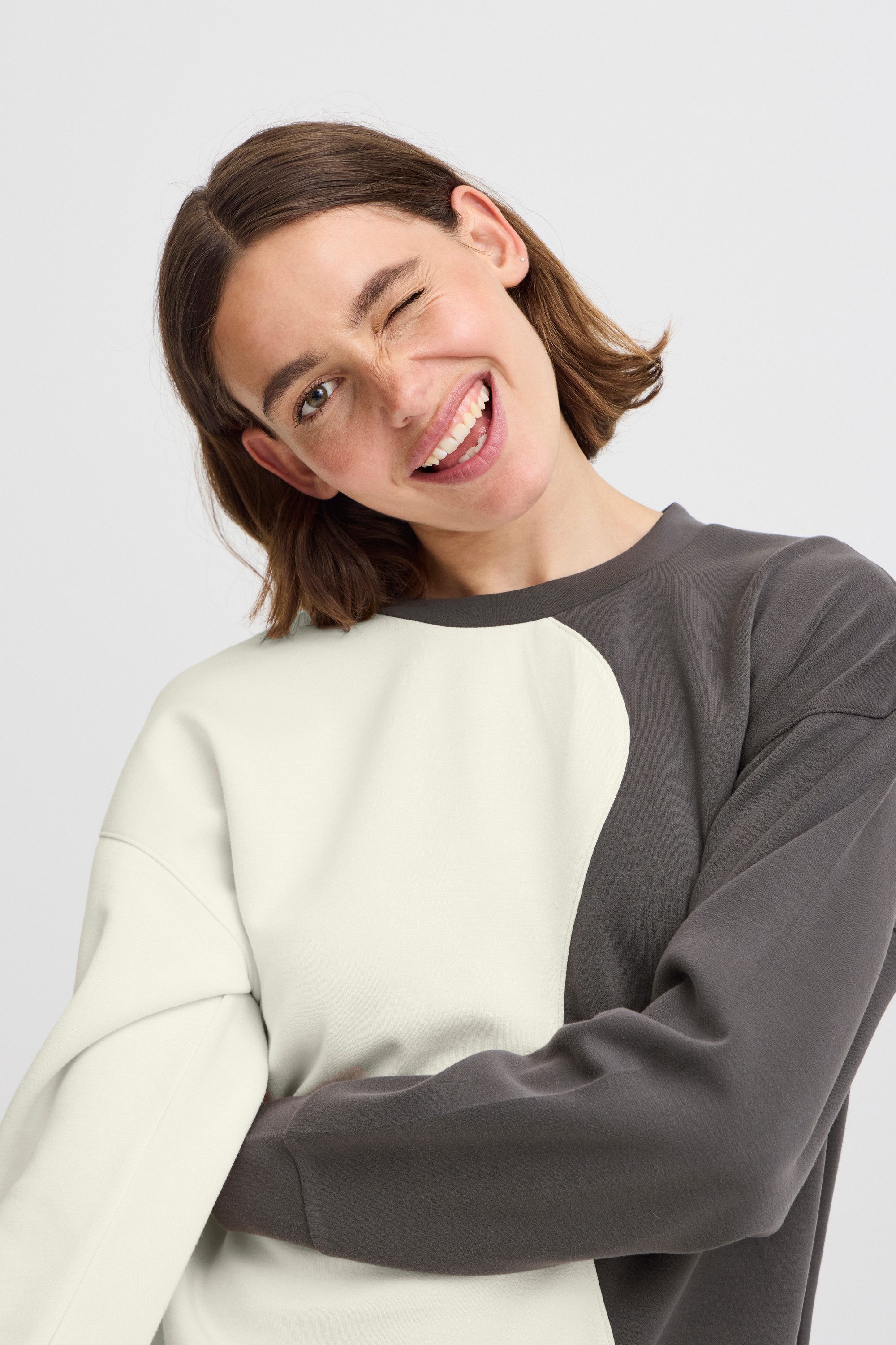 b.young Sweatshirt Rundhalspullover