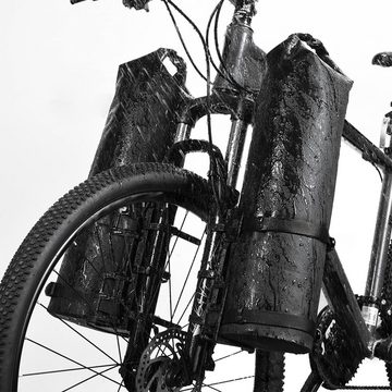 Juoungle Fahrradtasche Fahrradgabeltasche Fahrradtasche mit Frontfahrradträger wasserdichtes