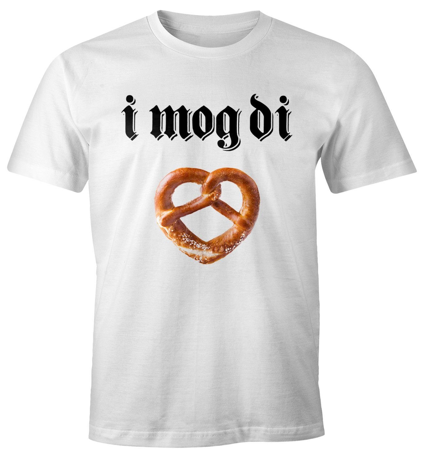 MoonWorks Print-Shirt Herren T-Shirt I mog günstig online kaufen