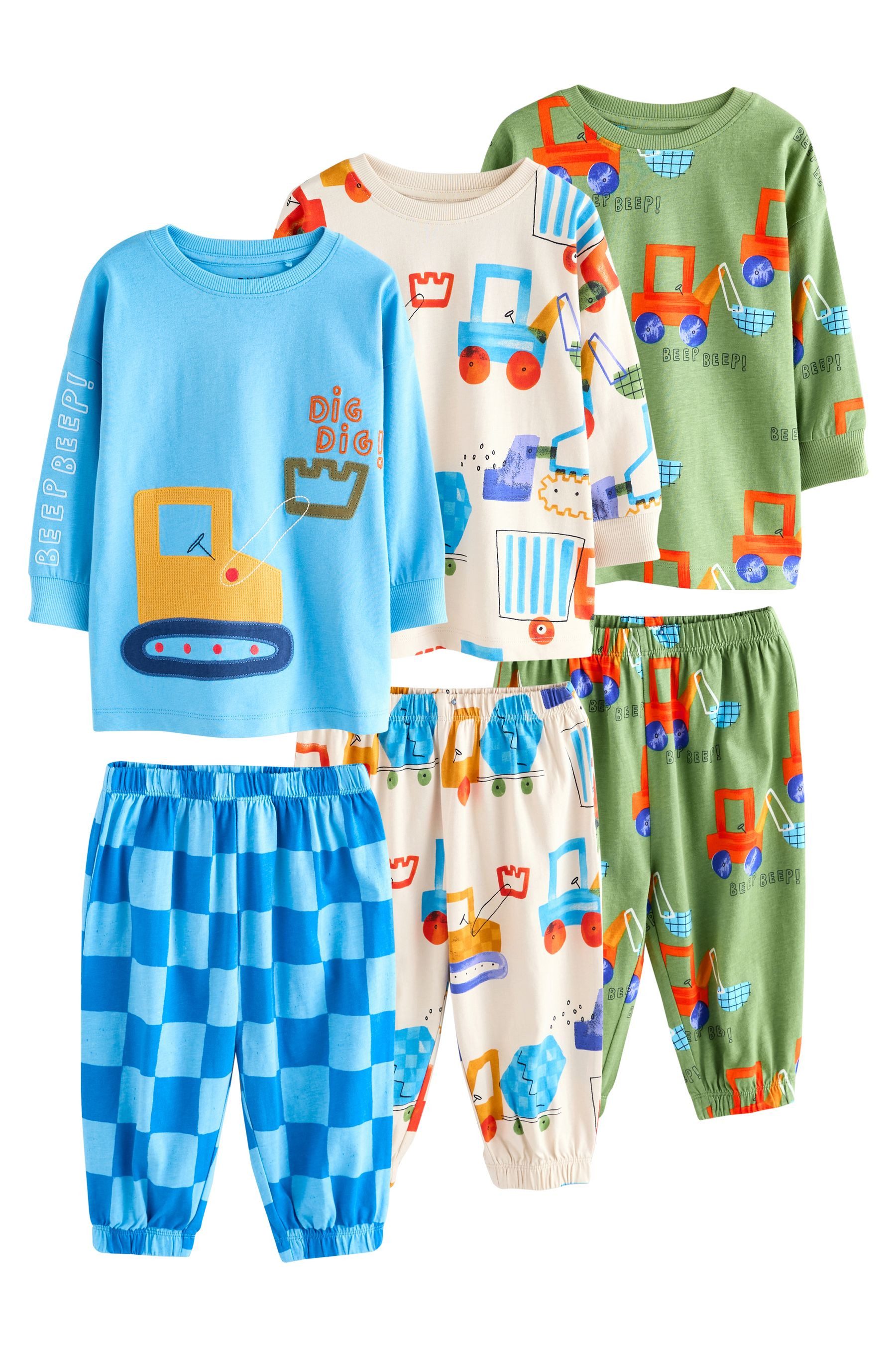 Next Pyjama Oversized Fit Schlafanzug aus günstig online kaufen