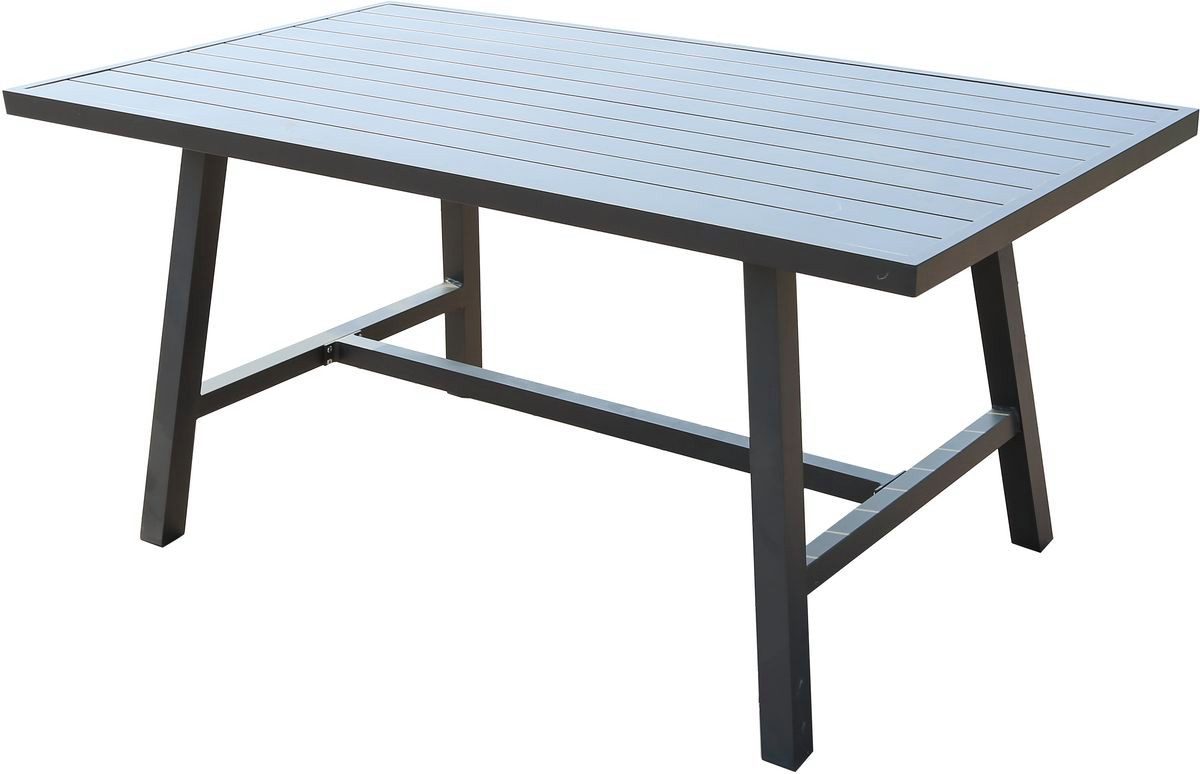 Garden Pleasure Gartentisch Tisch DENIA, Aluminium 160cm x 90 cm x 74cm