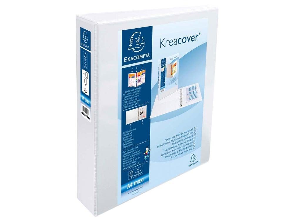 EXACOMPTA Aktenordner Exacompta Präsentationsringbuch mit 4 Ringen, Ring