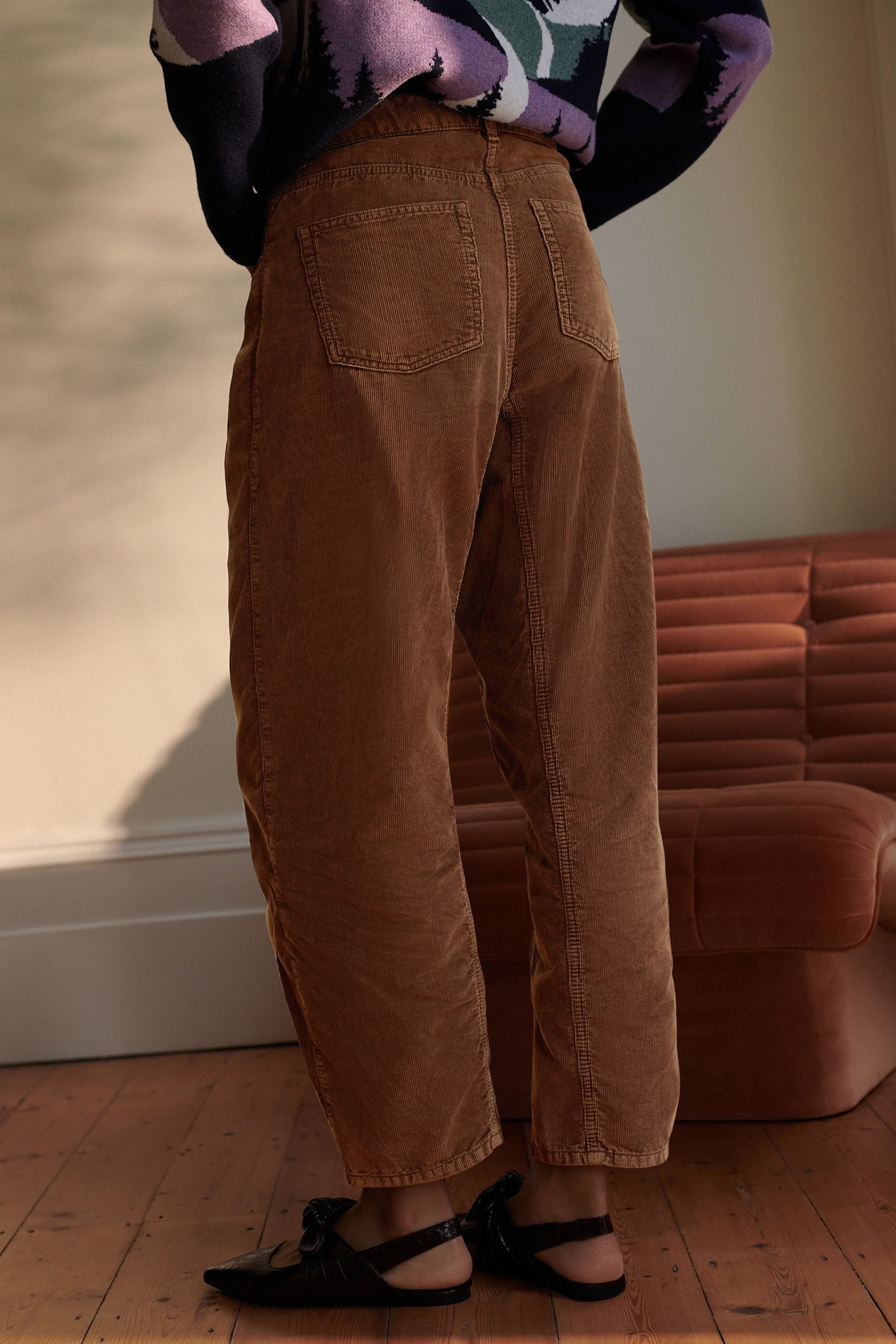 Next Cordhose Cord-Hose im Barrel-Schnitt (1-tlg) günstig online kaufen