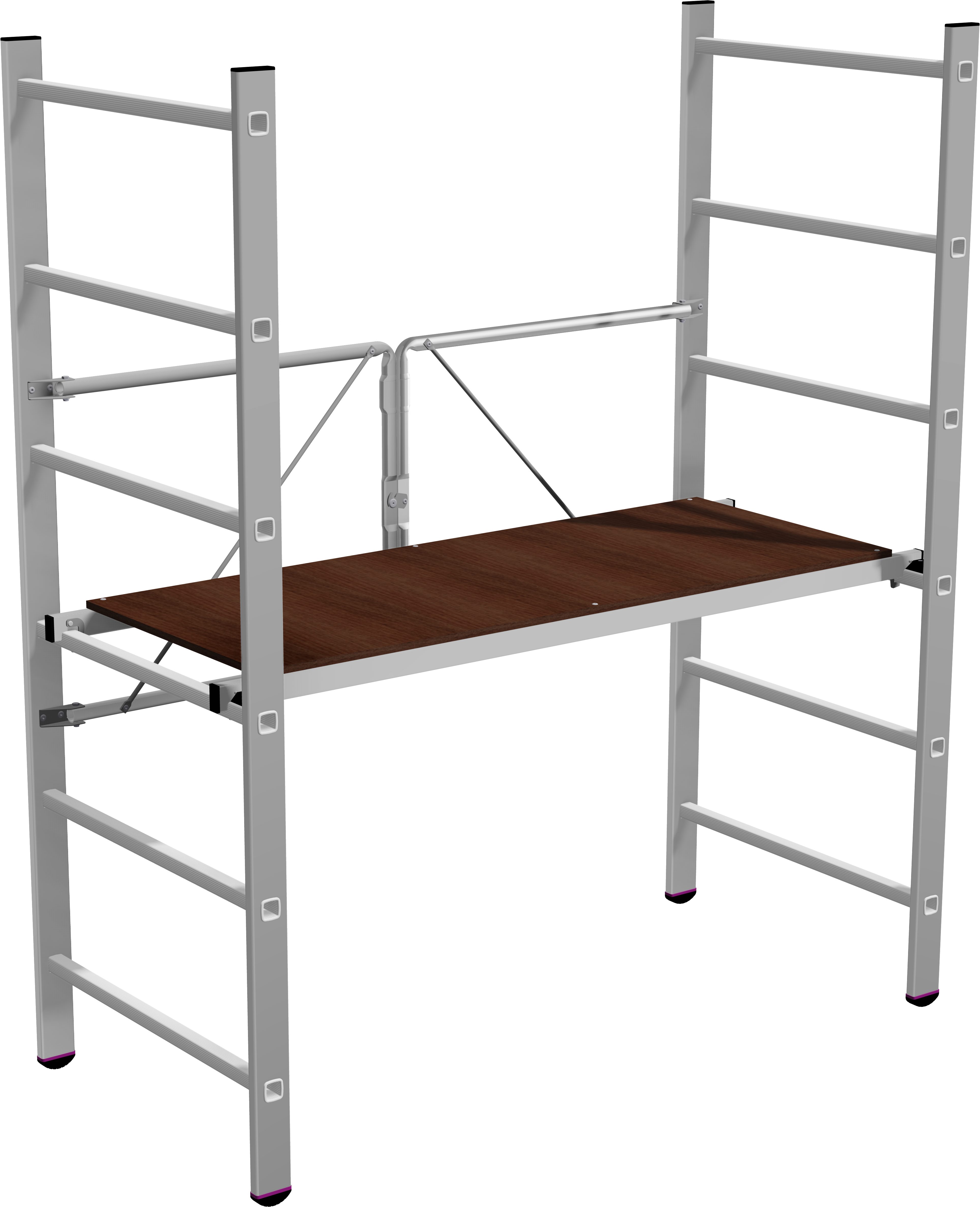 KRAUSE CORDA folding scaffold, easy to transport